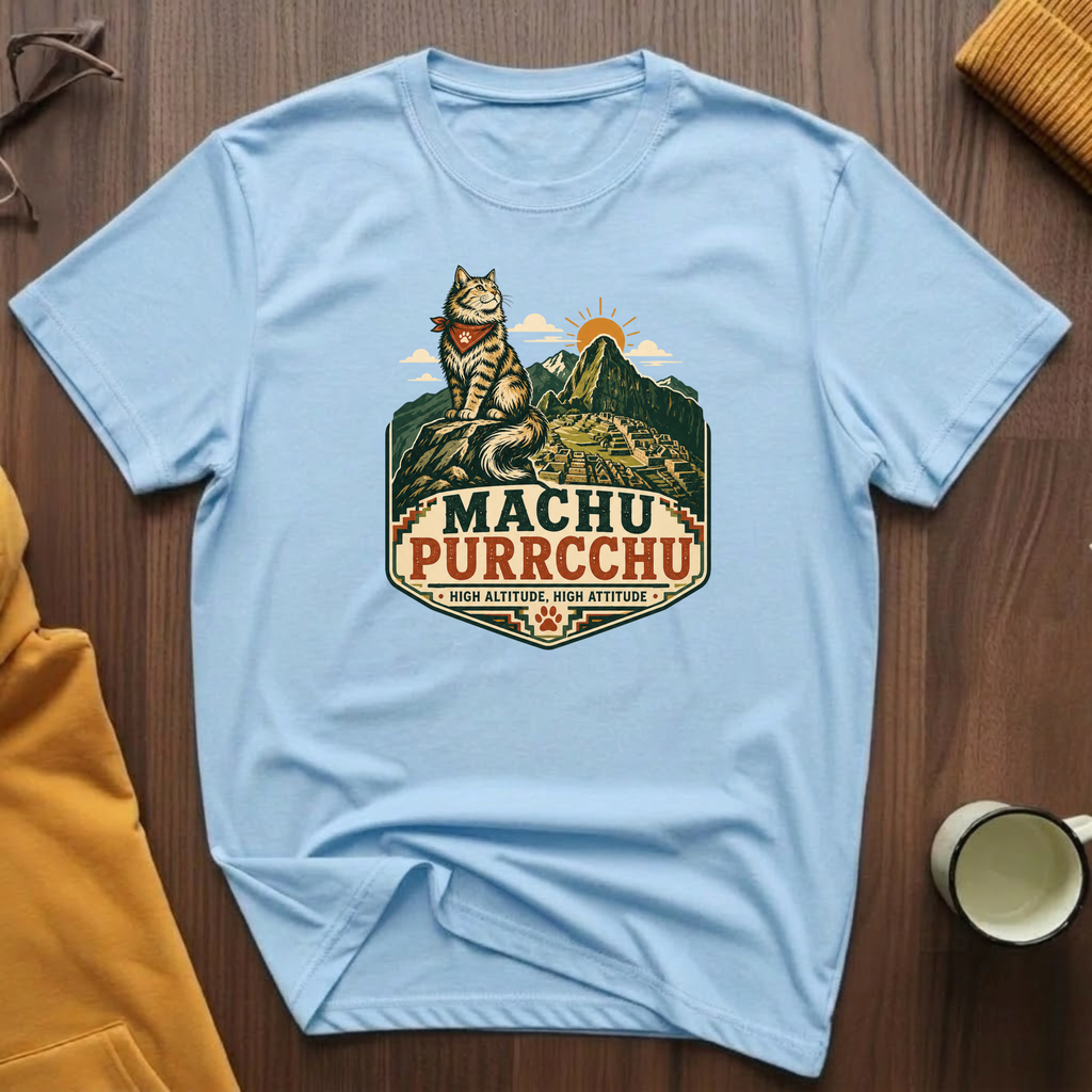 Machu Purrcchu T-Shirt