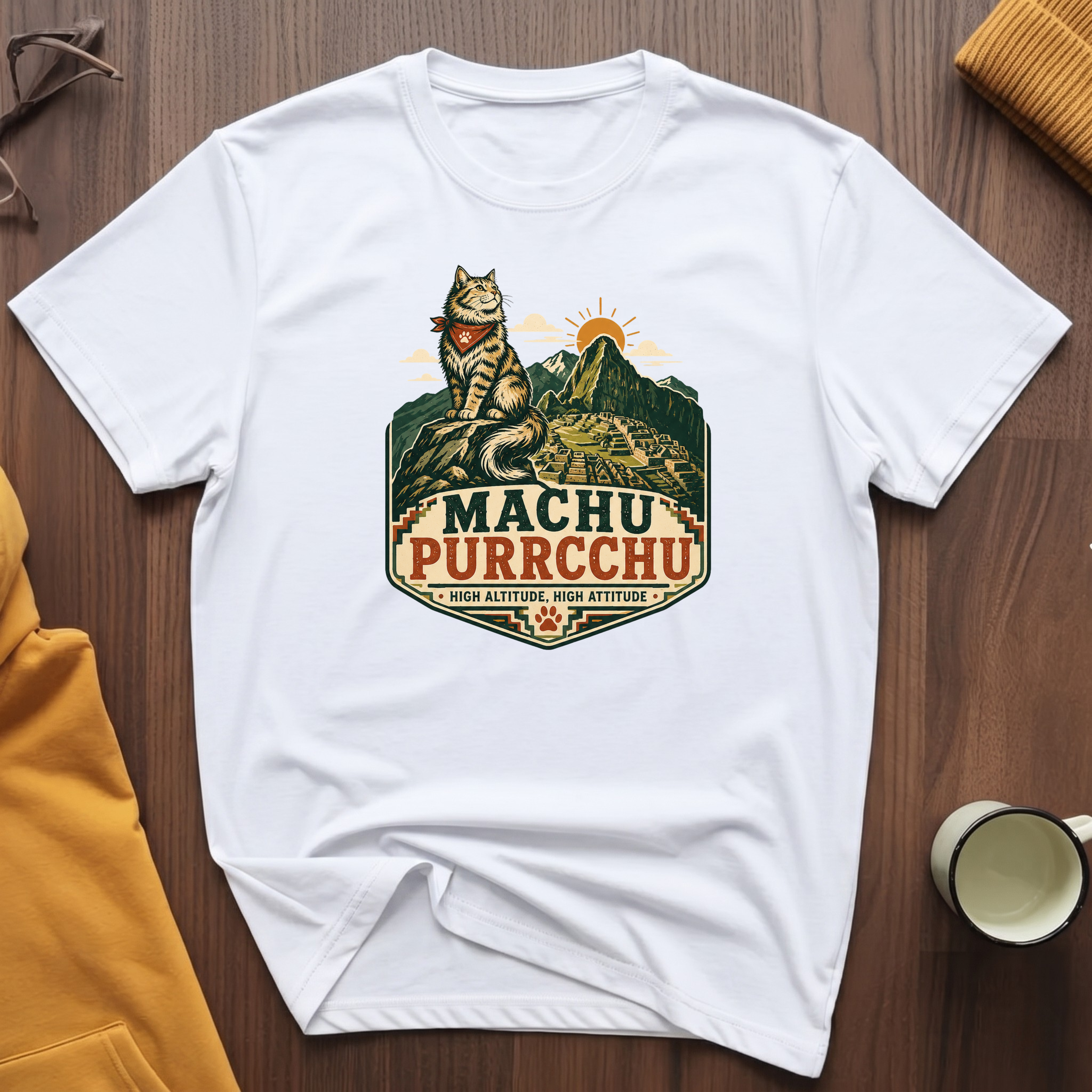 Machu Purrcchu T-Shirt