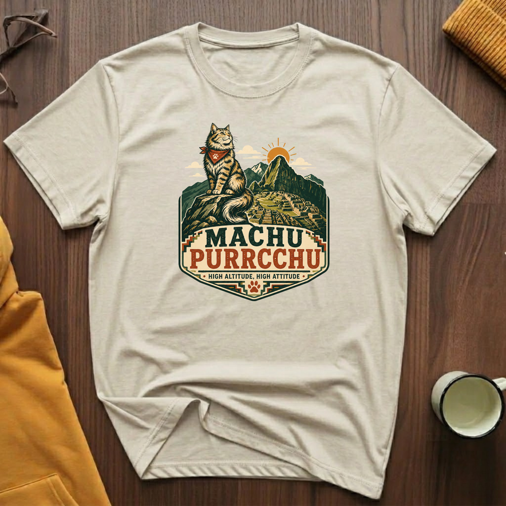 Machu Purrcchu T-Shirt