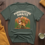 Purrventure Awaits T-Shirt