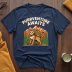 Purrventure Awaits T-Shirt