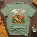 Purrventure Awaits T-Shirt