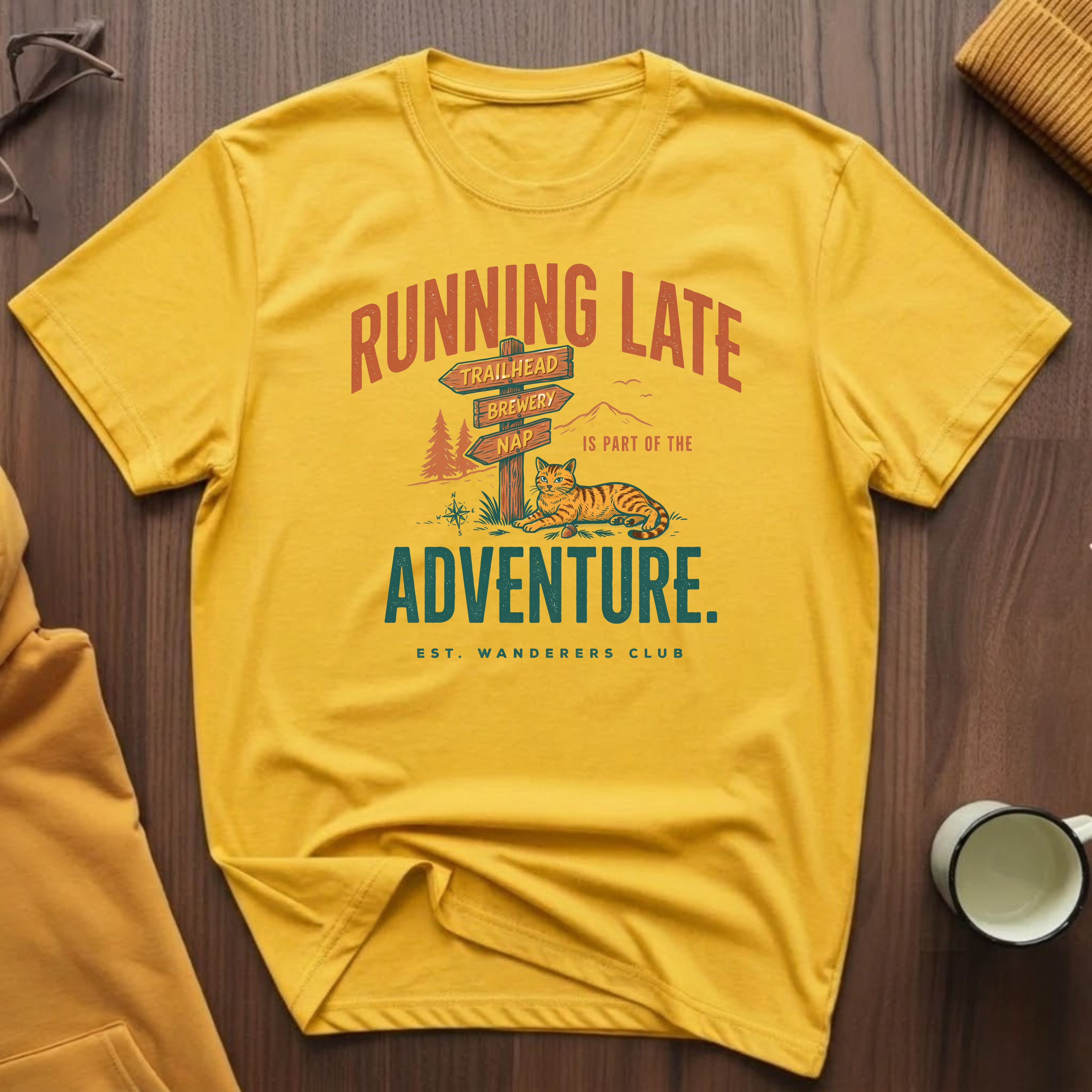 Running Late T-Shirt