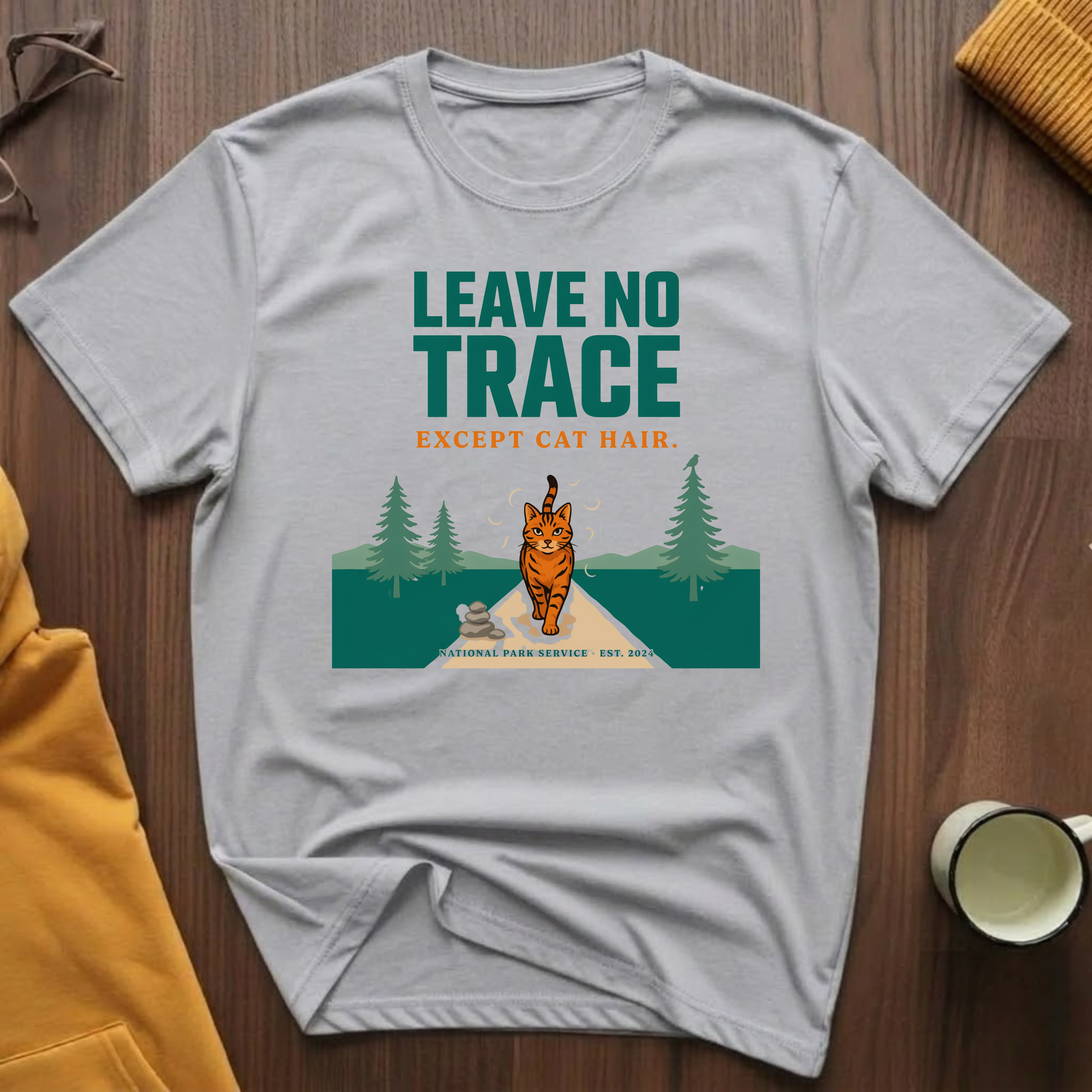 Except Cat Hair I T-Shirt