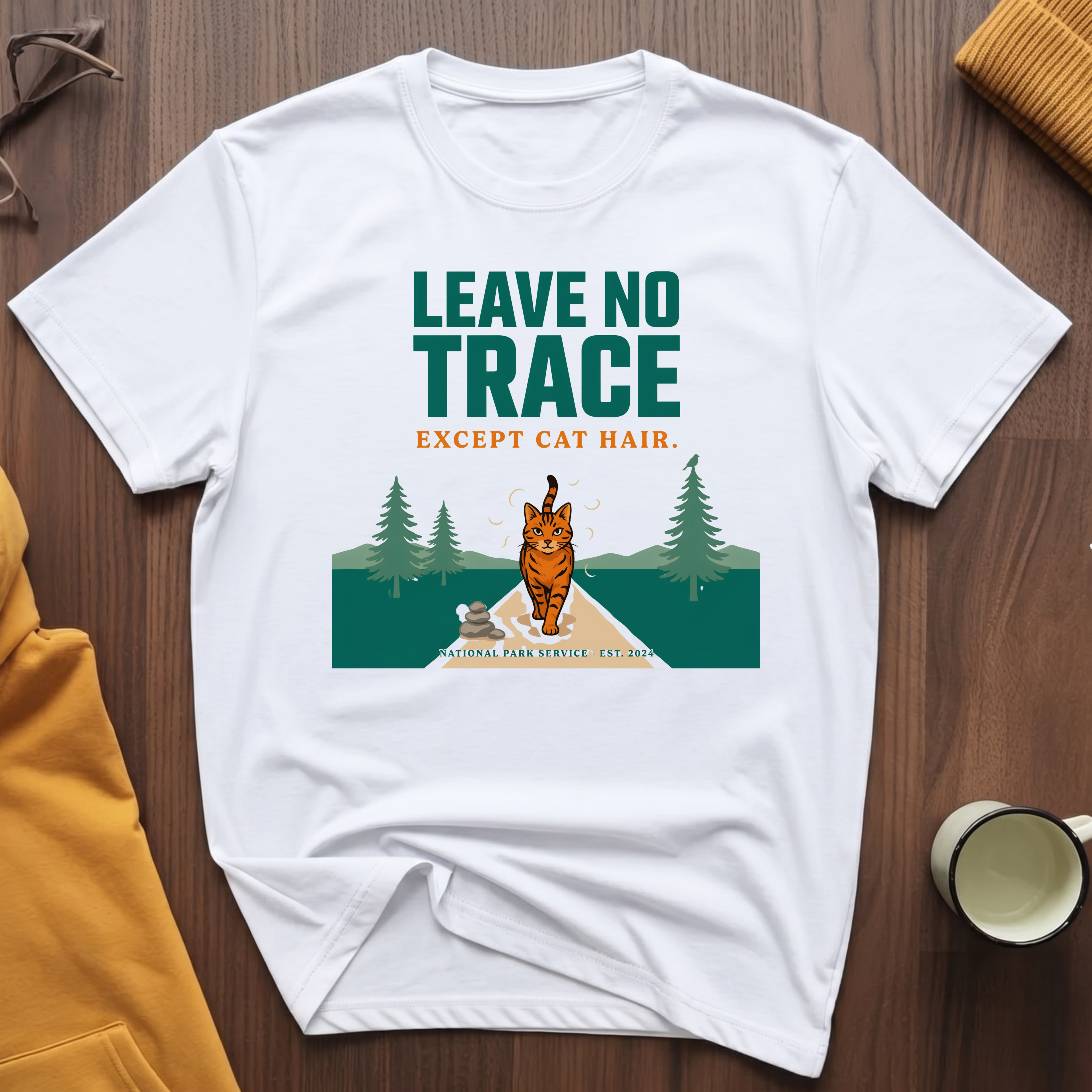 Except Cat Hair I T-Shirt