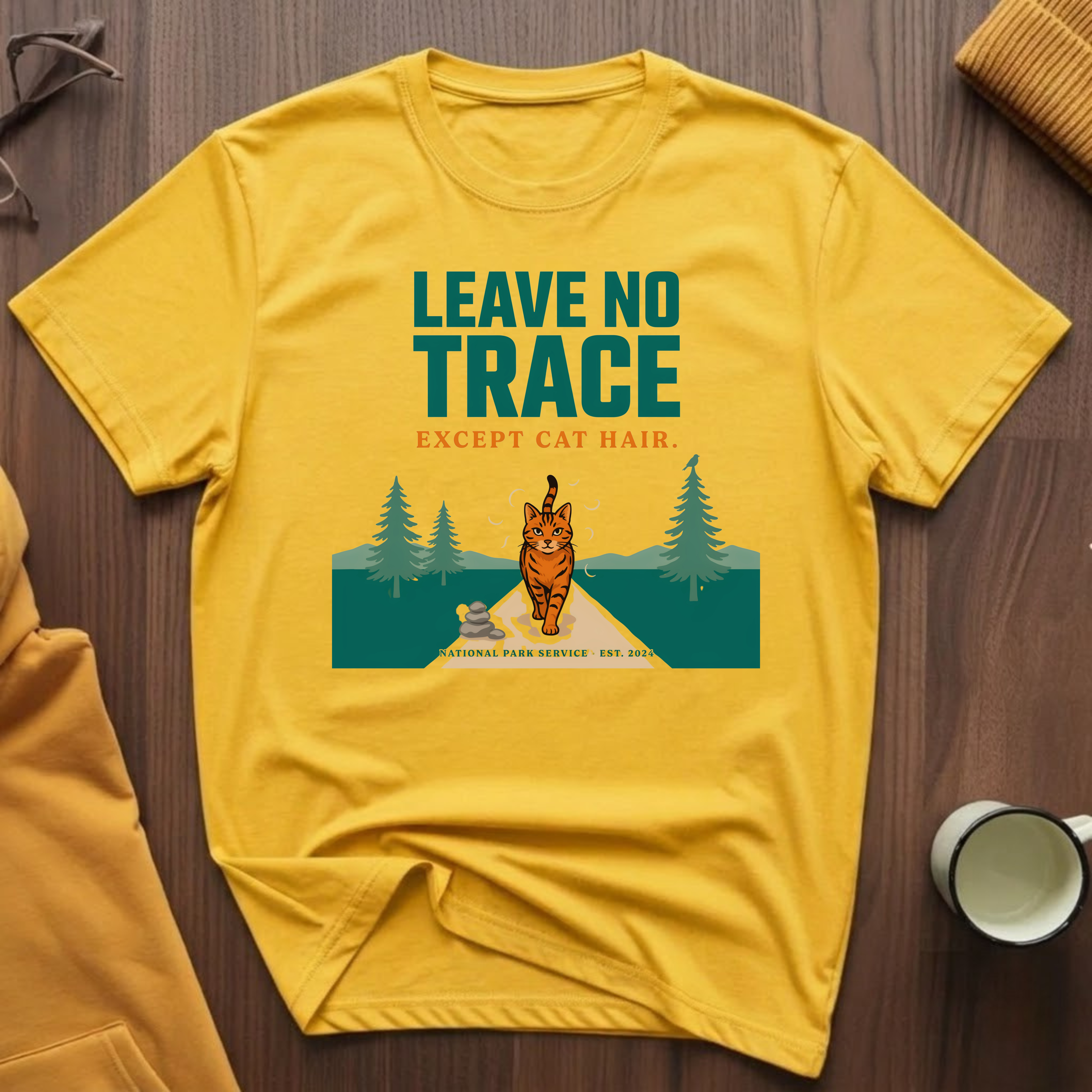 Except Cat Hair I T-Shirt