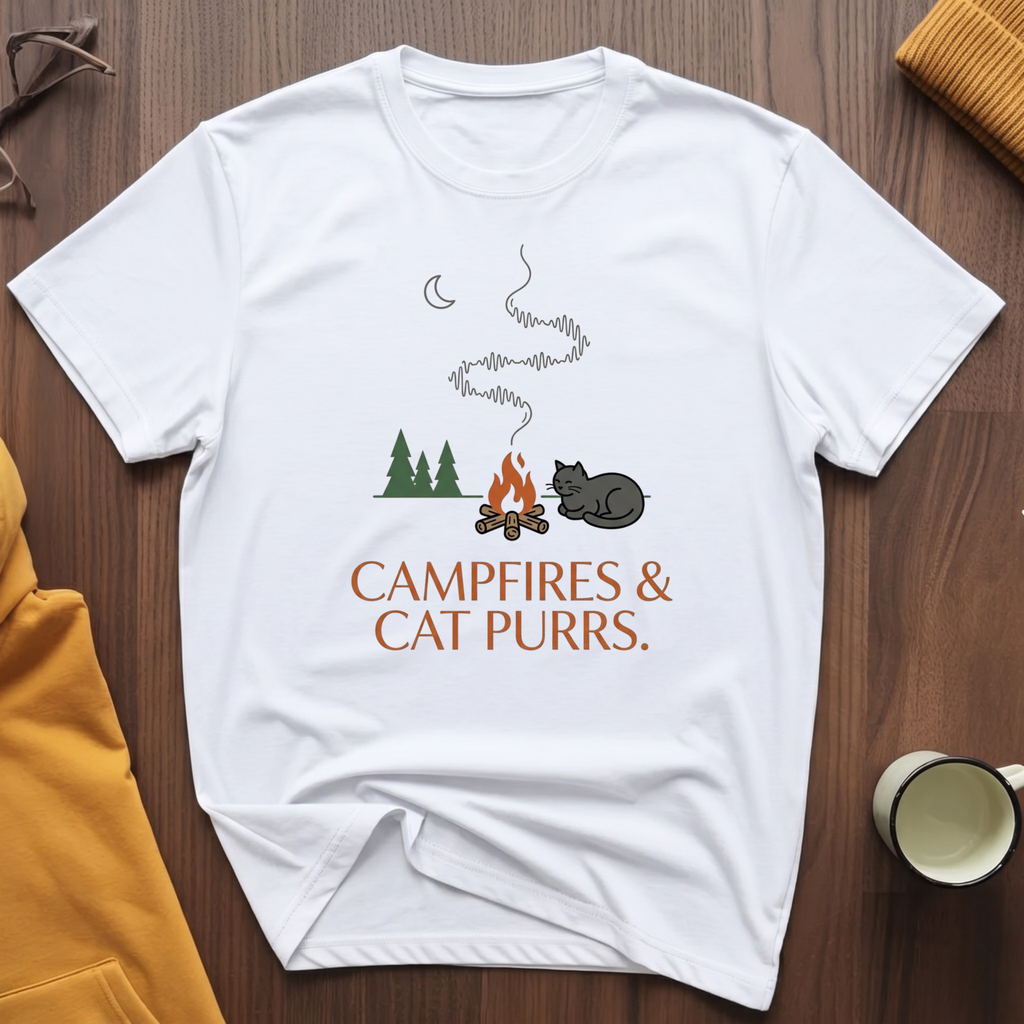Campfires & Cat Purrs T-Shirt
