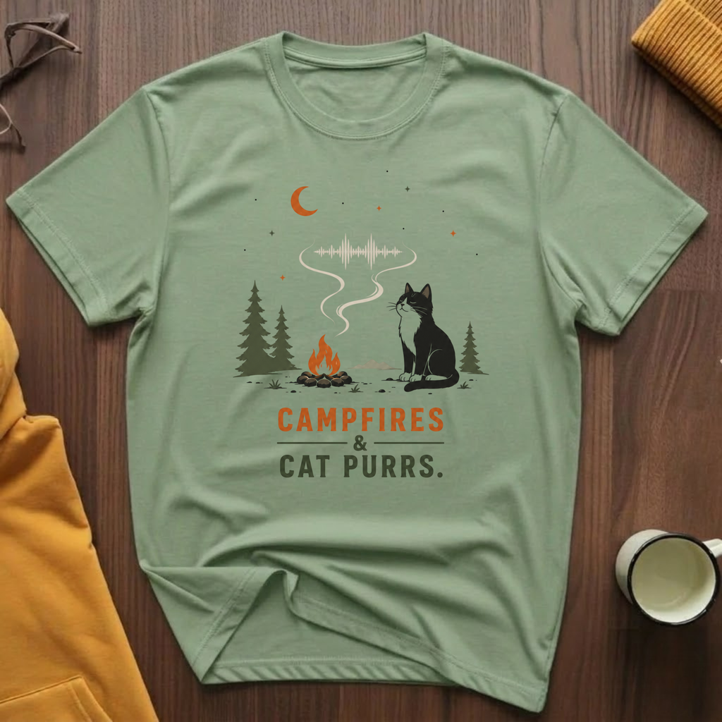 Campfires & Cat Purrs I T-Shirt