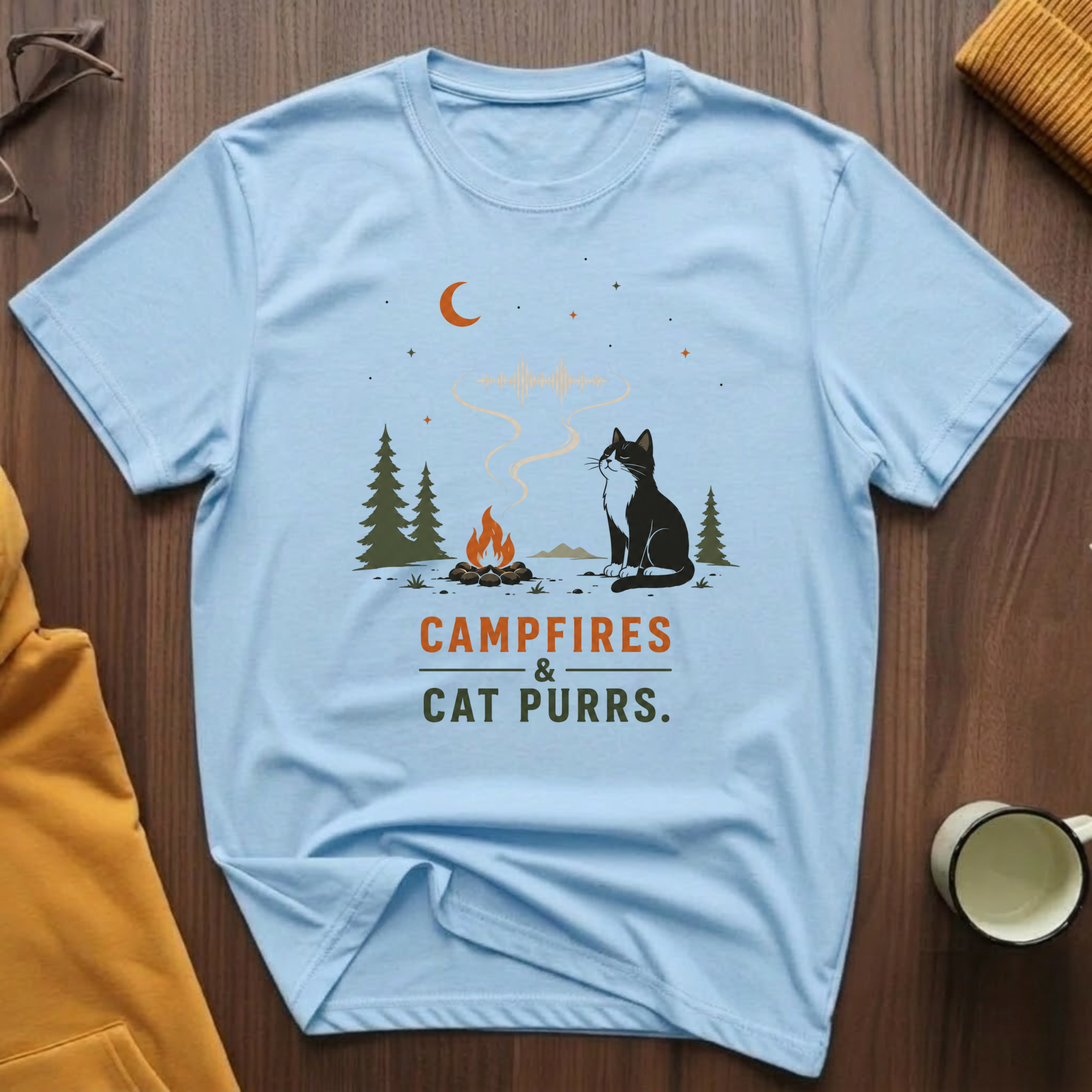Campfires & Cat Purrs I T-Shirt