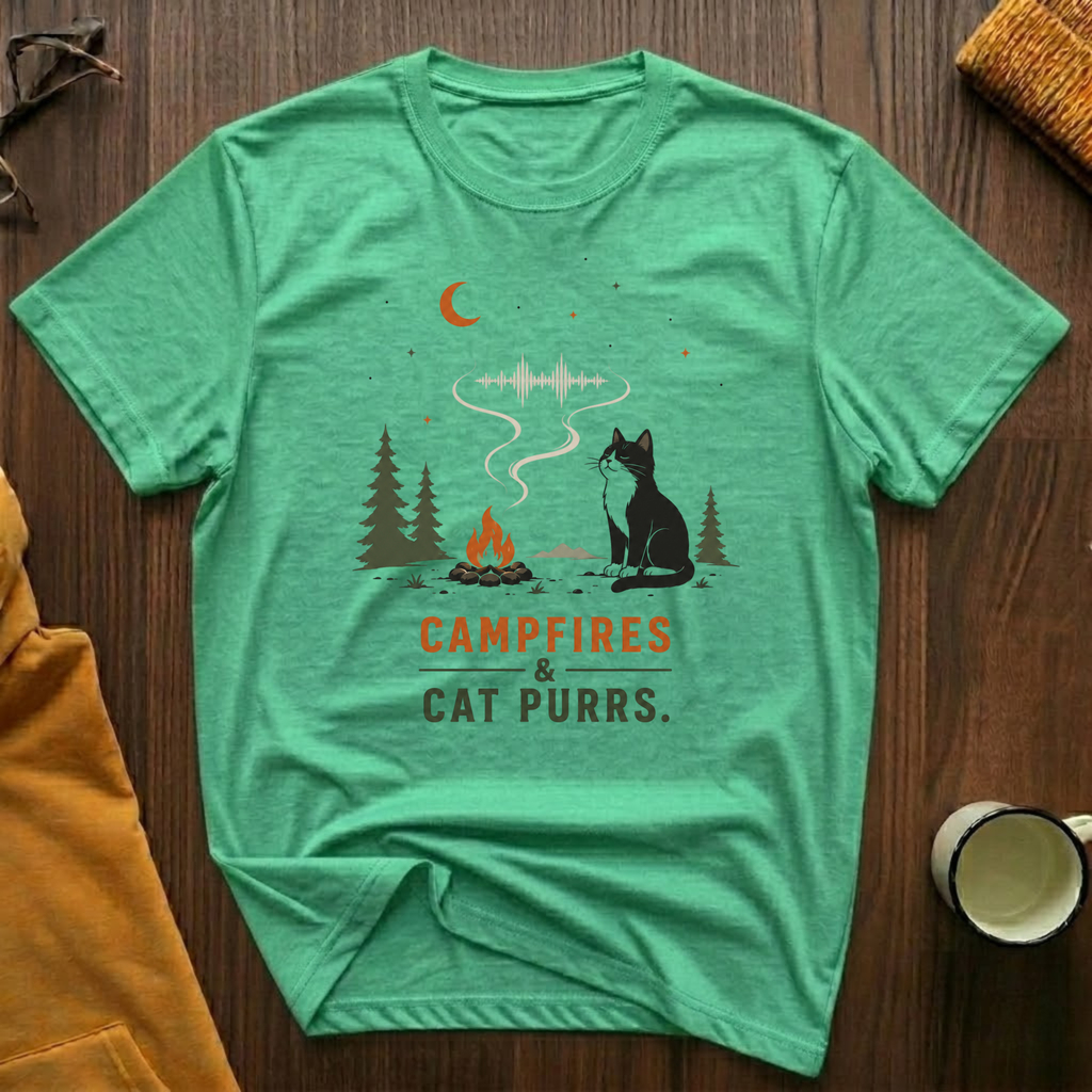 Campfires & Cat Purrs I T-Shirt