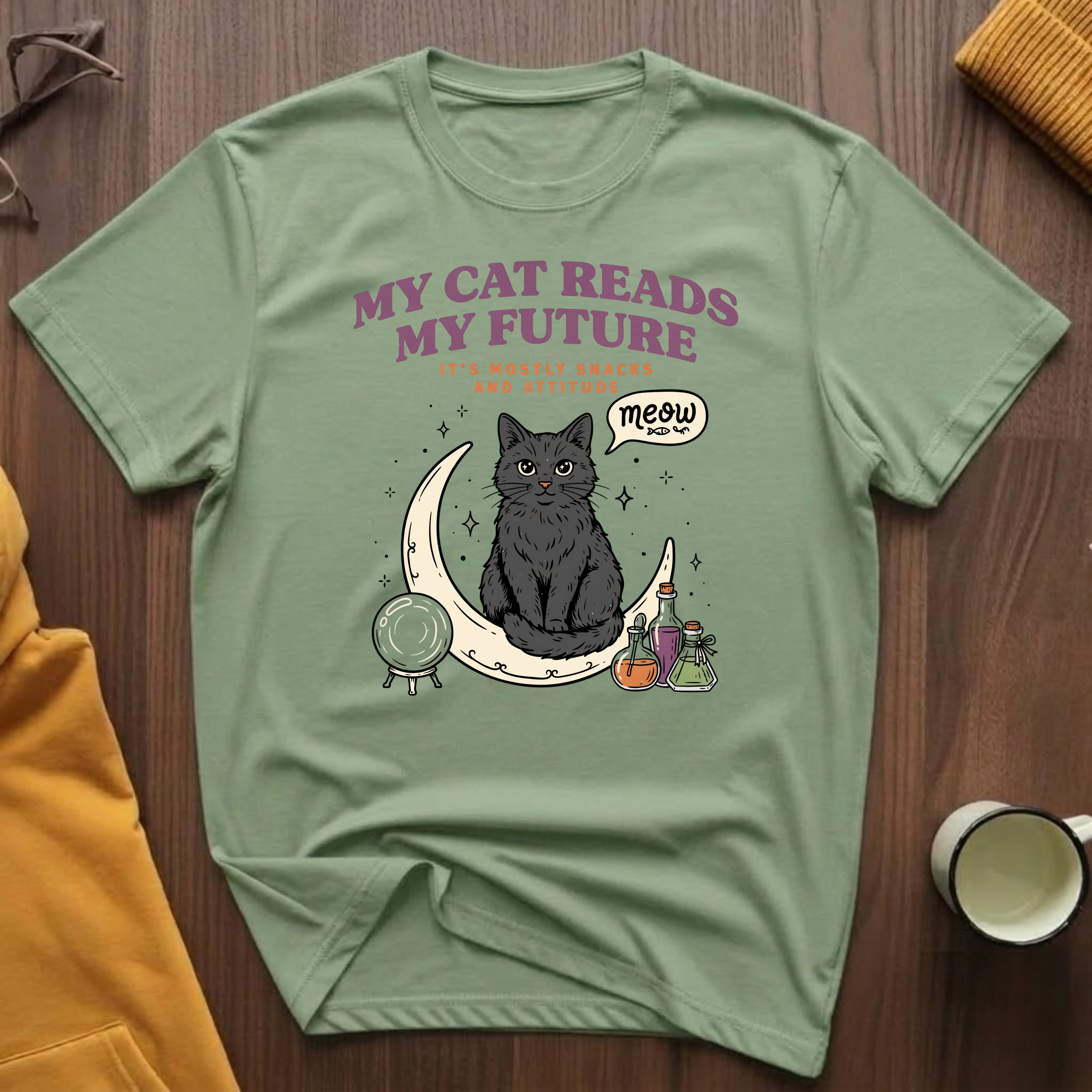 Snacks And Attitude T-Shirt