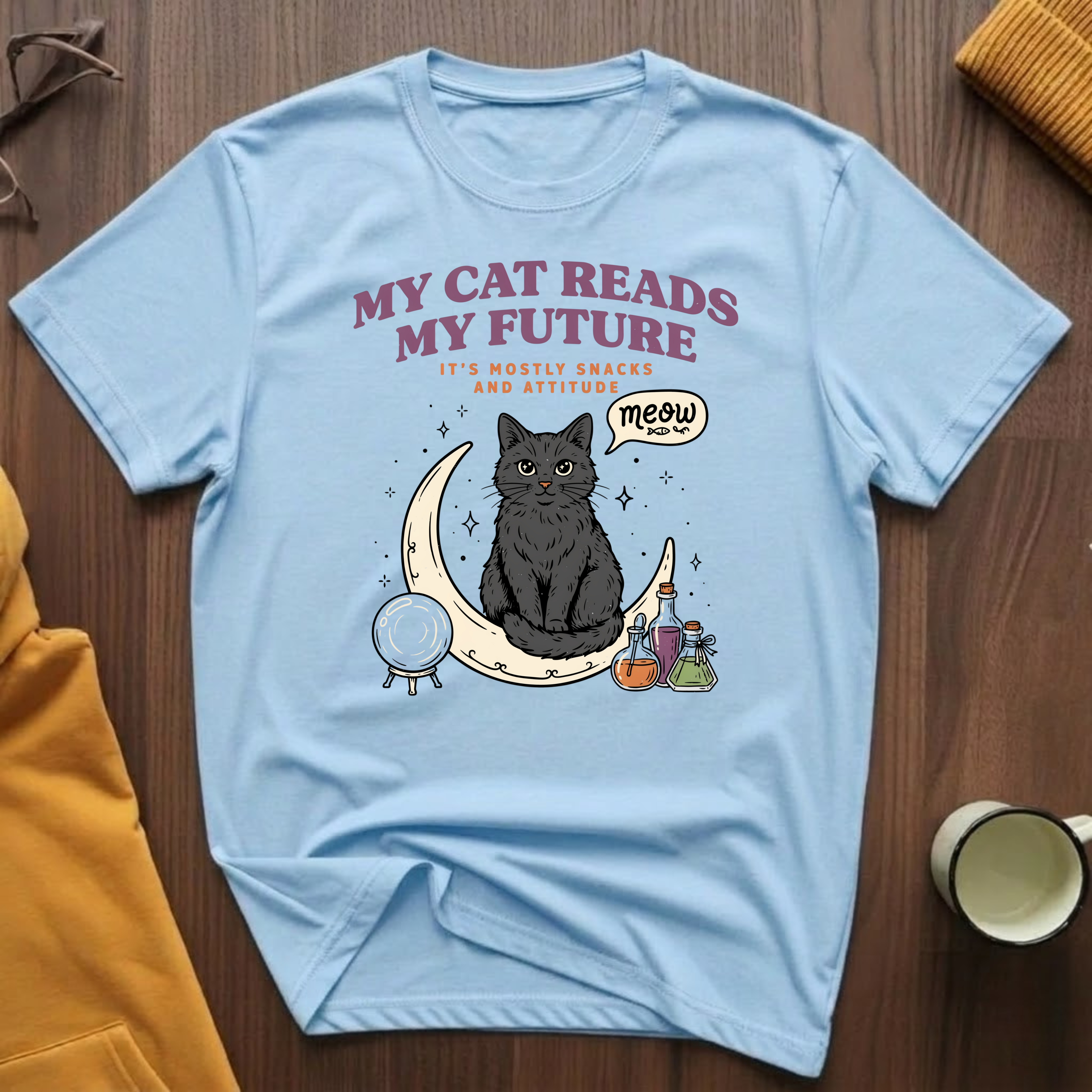 Snacks And Attitude T-Shirt
