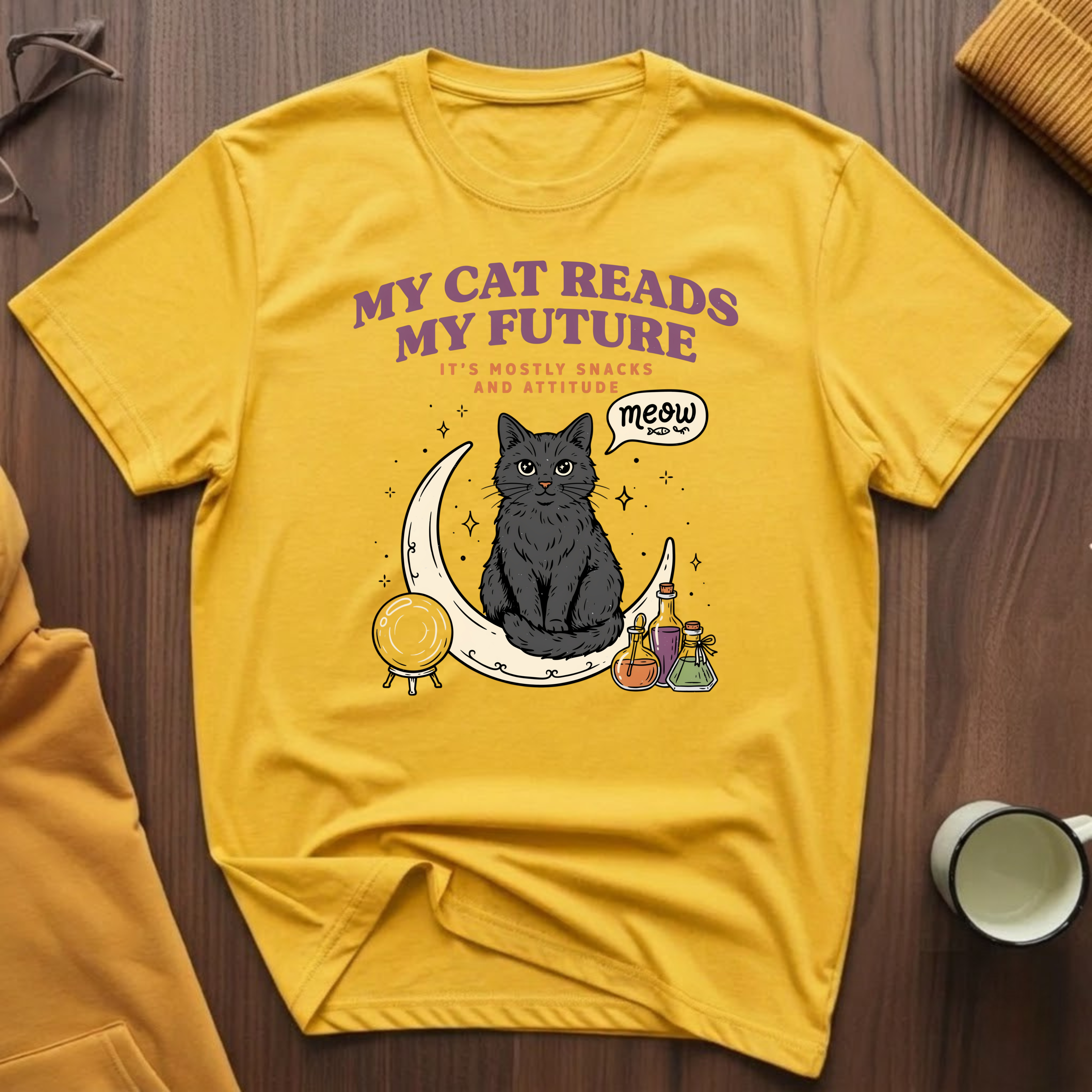 Snacks And Attitude T-Shirt