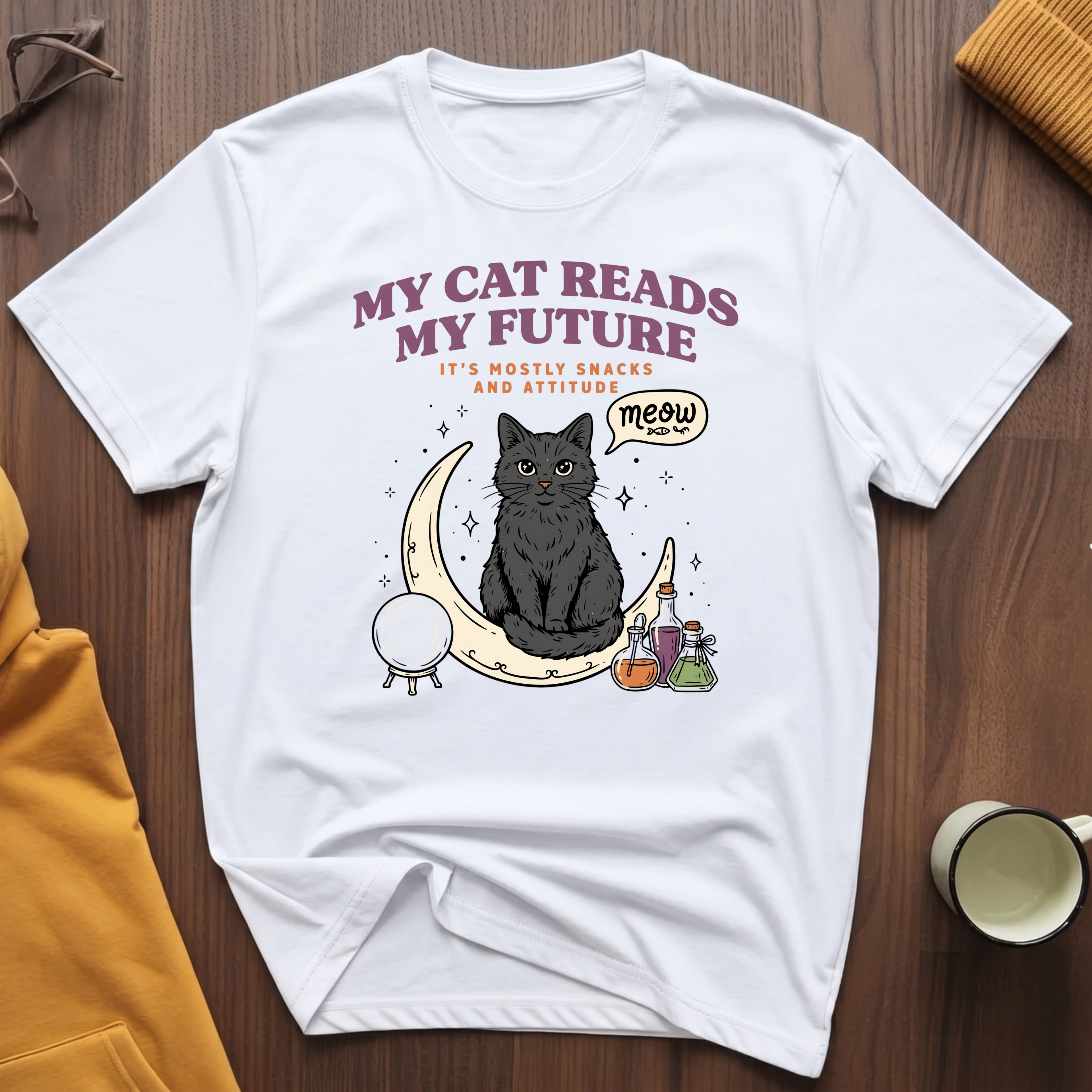Snacks And Attitude T-Shirt