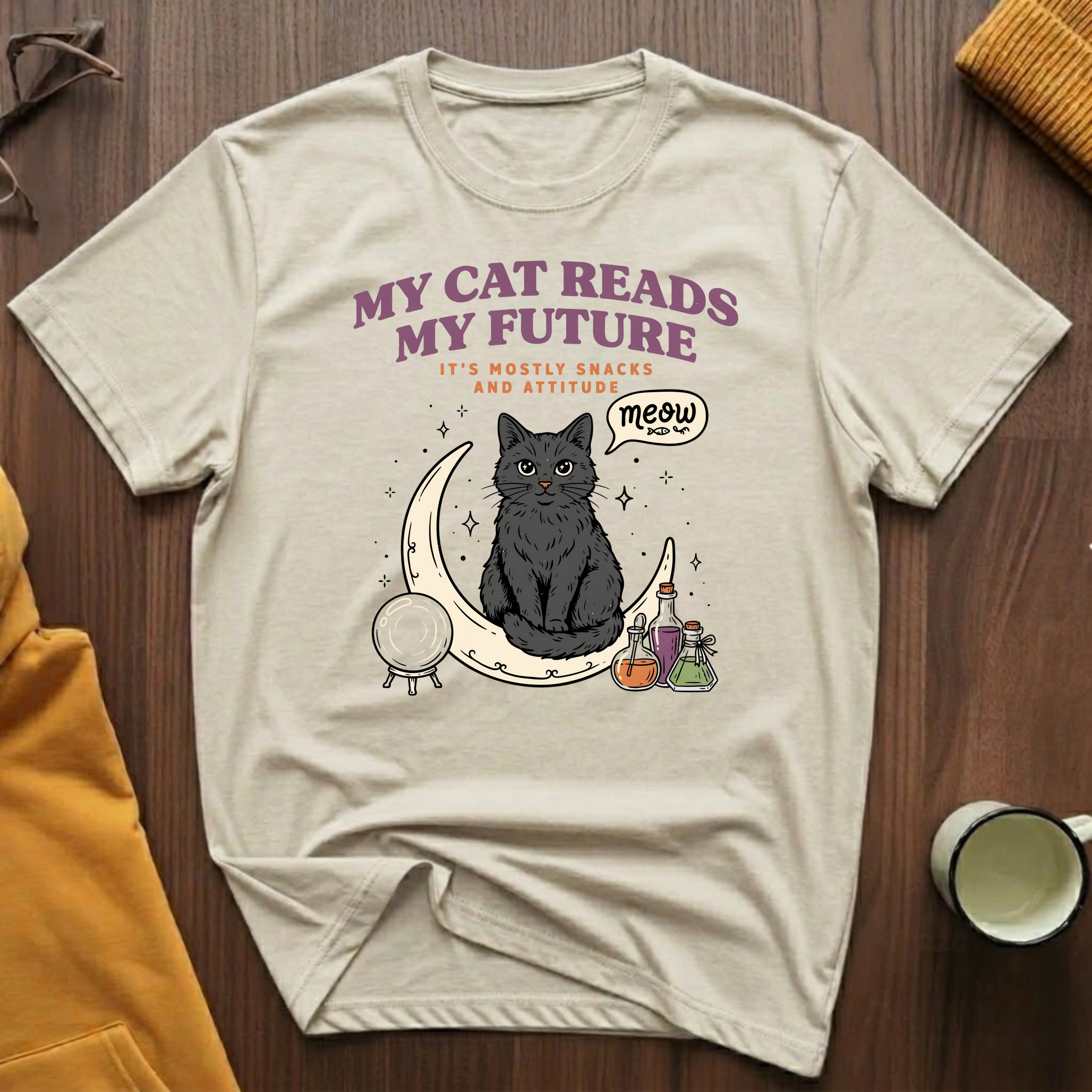 Snacks And Attitude T-Shirt