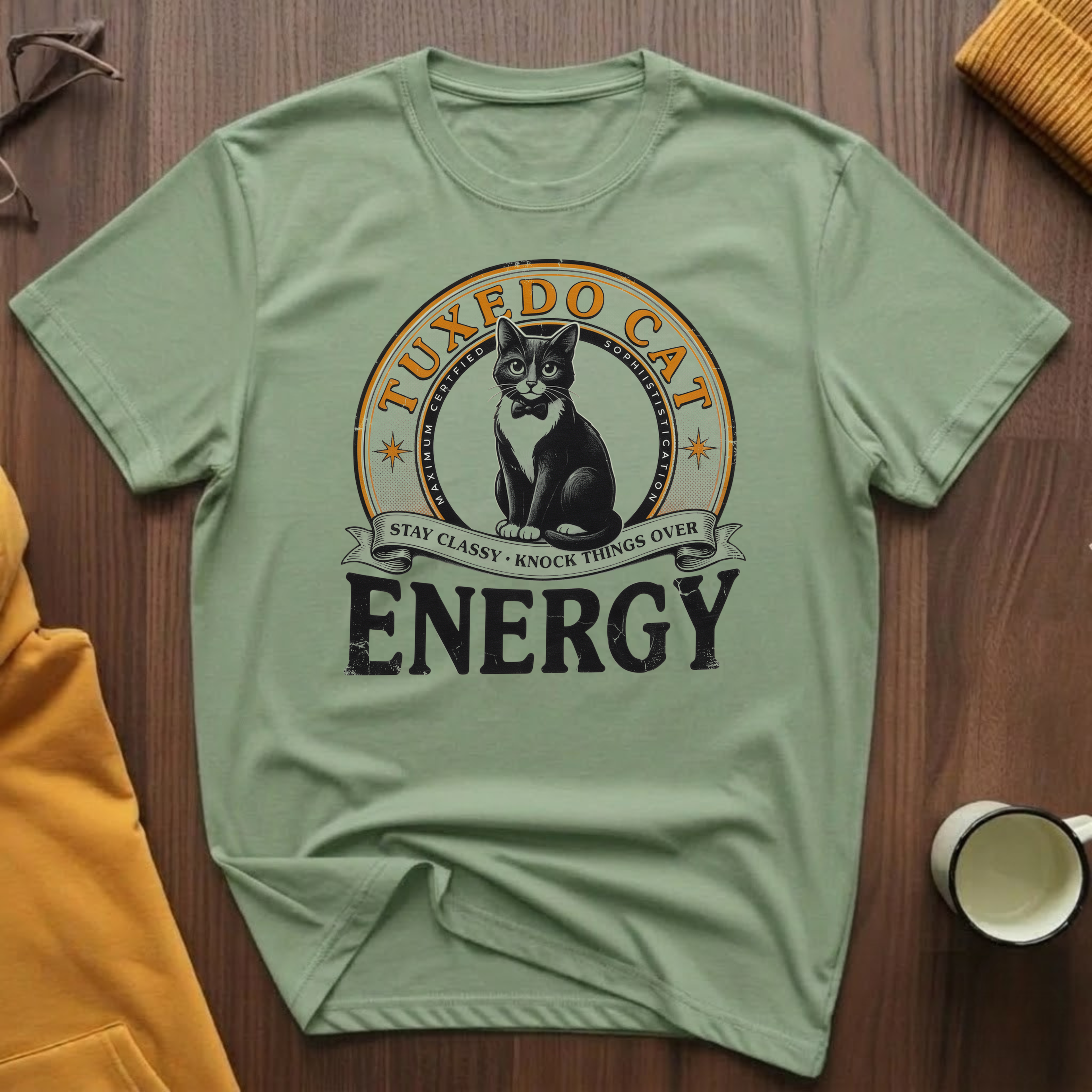 Tuxedo Cat T-Shirt