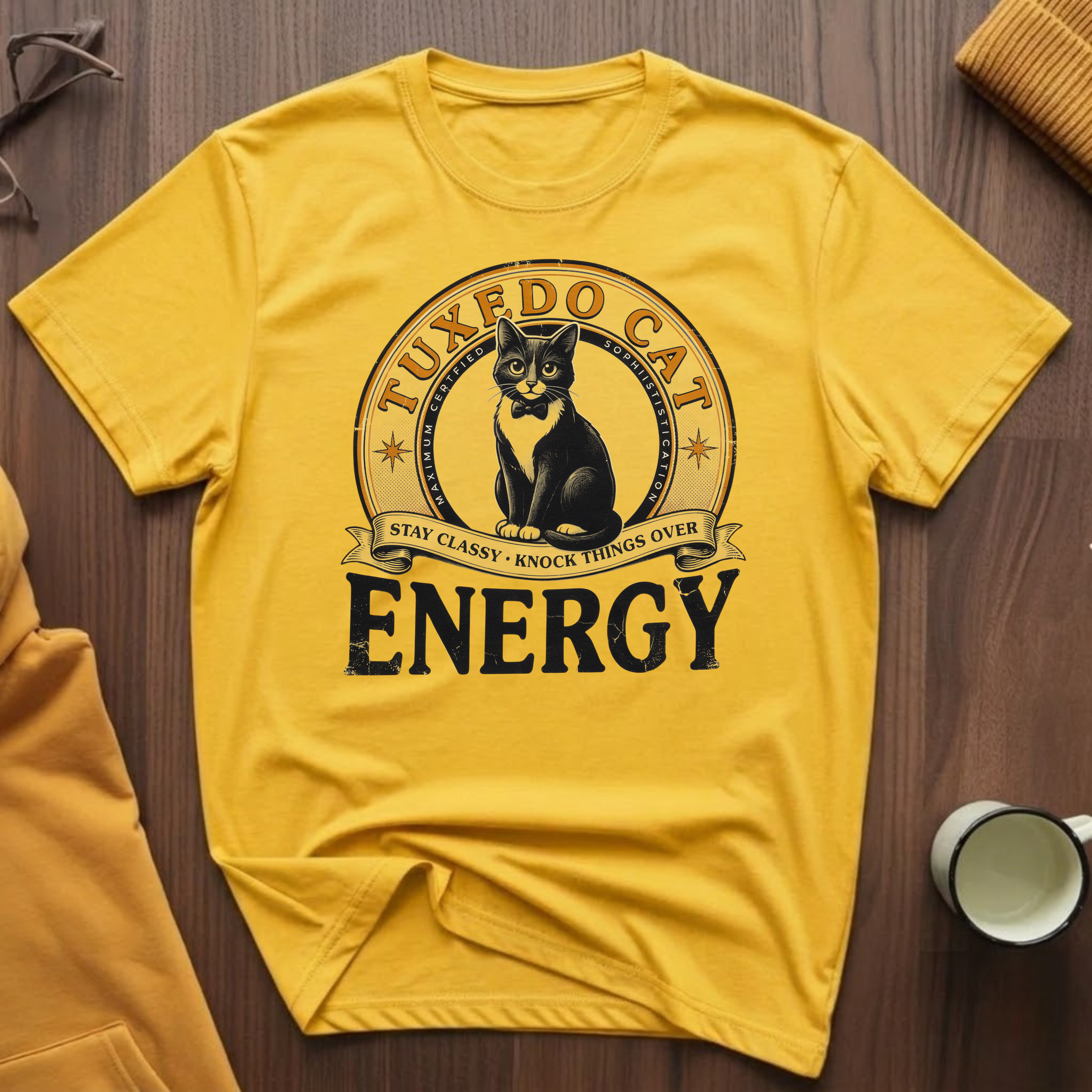 Tuxedo Cat T-Shirt
