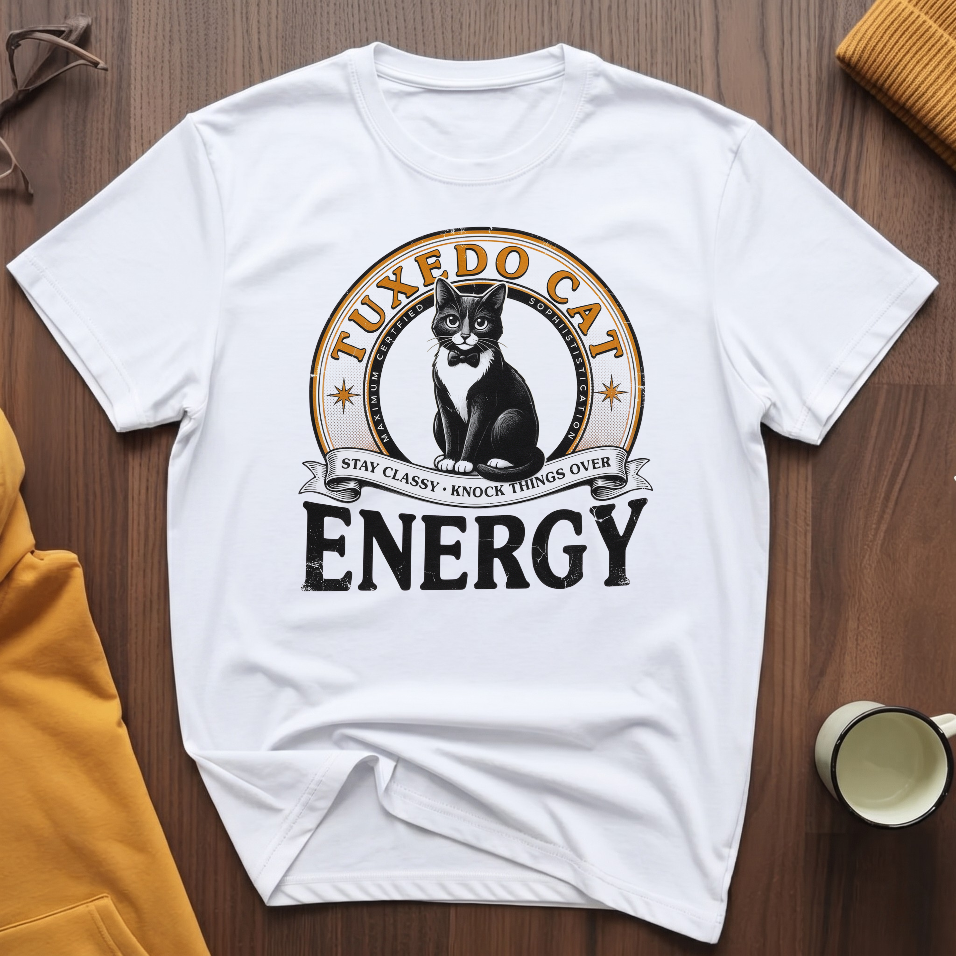 Tuxedo Cat T-Shirt
