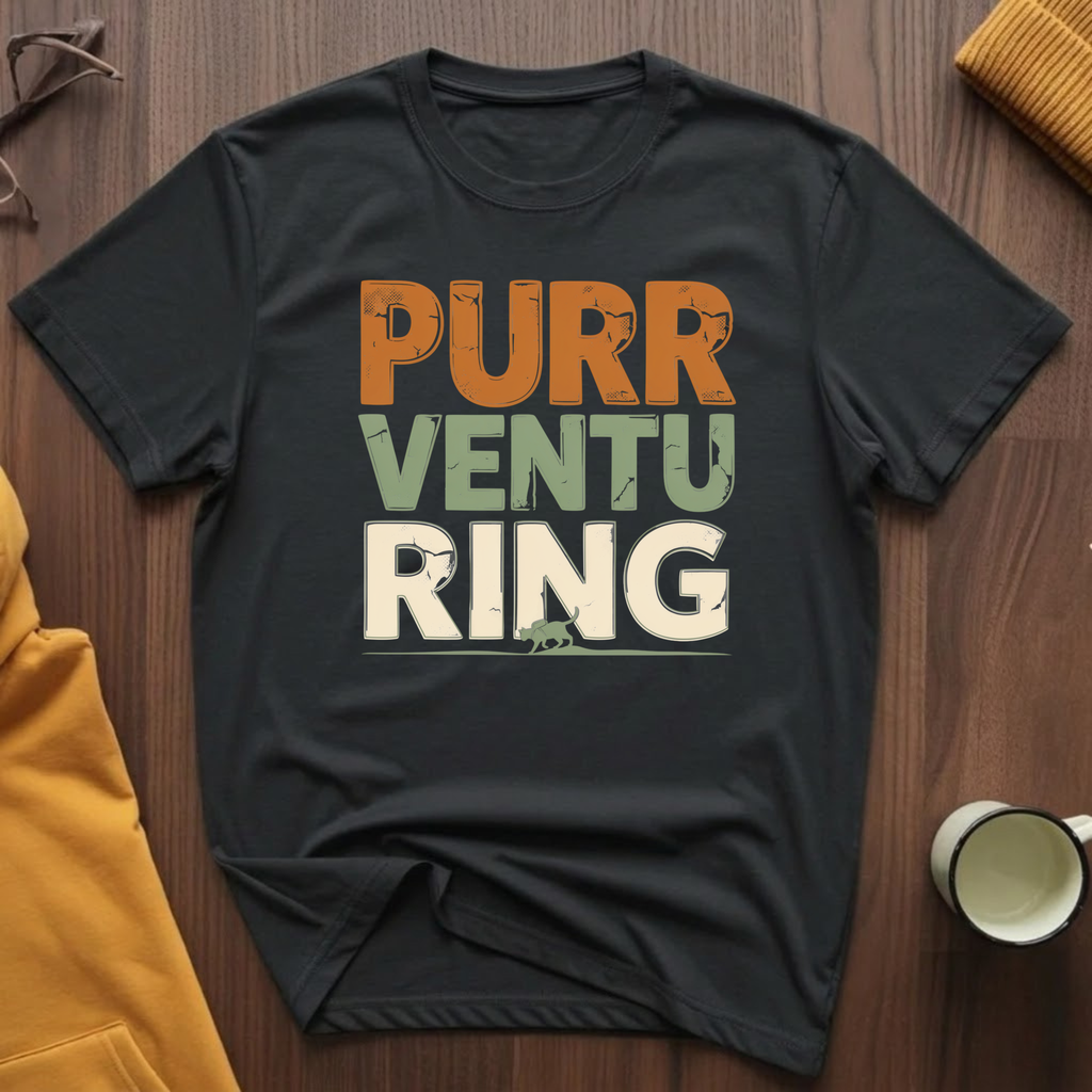 Purrventuring T-Shirt