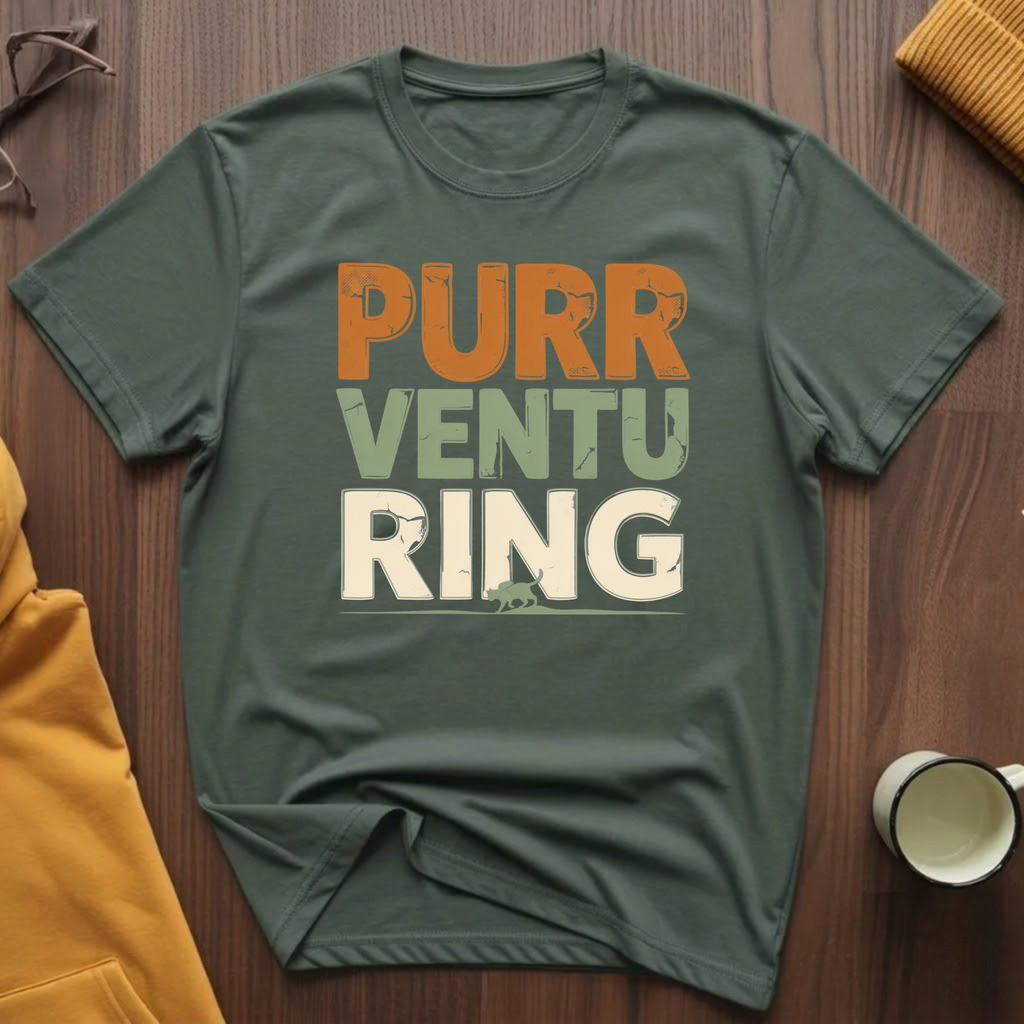 Purrventuring T-Shirt