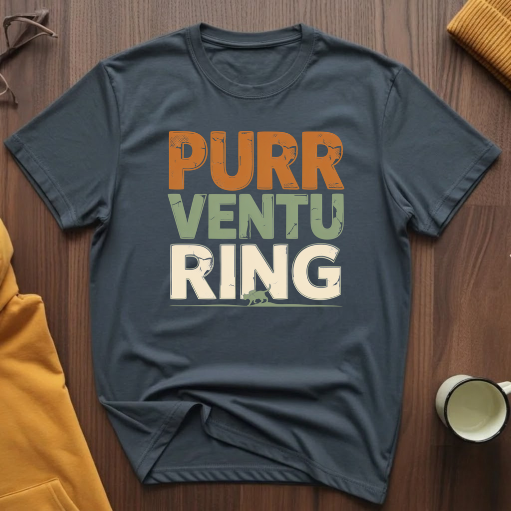 Purrventuring T-Shirt