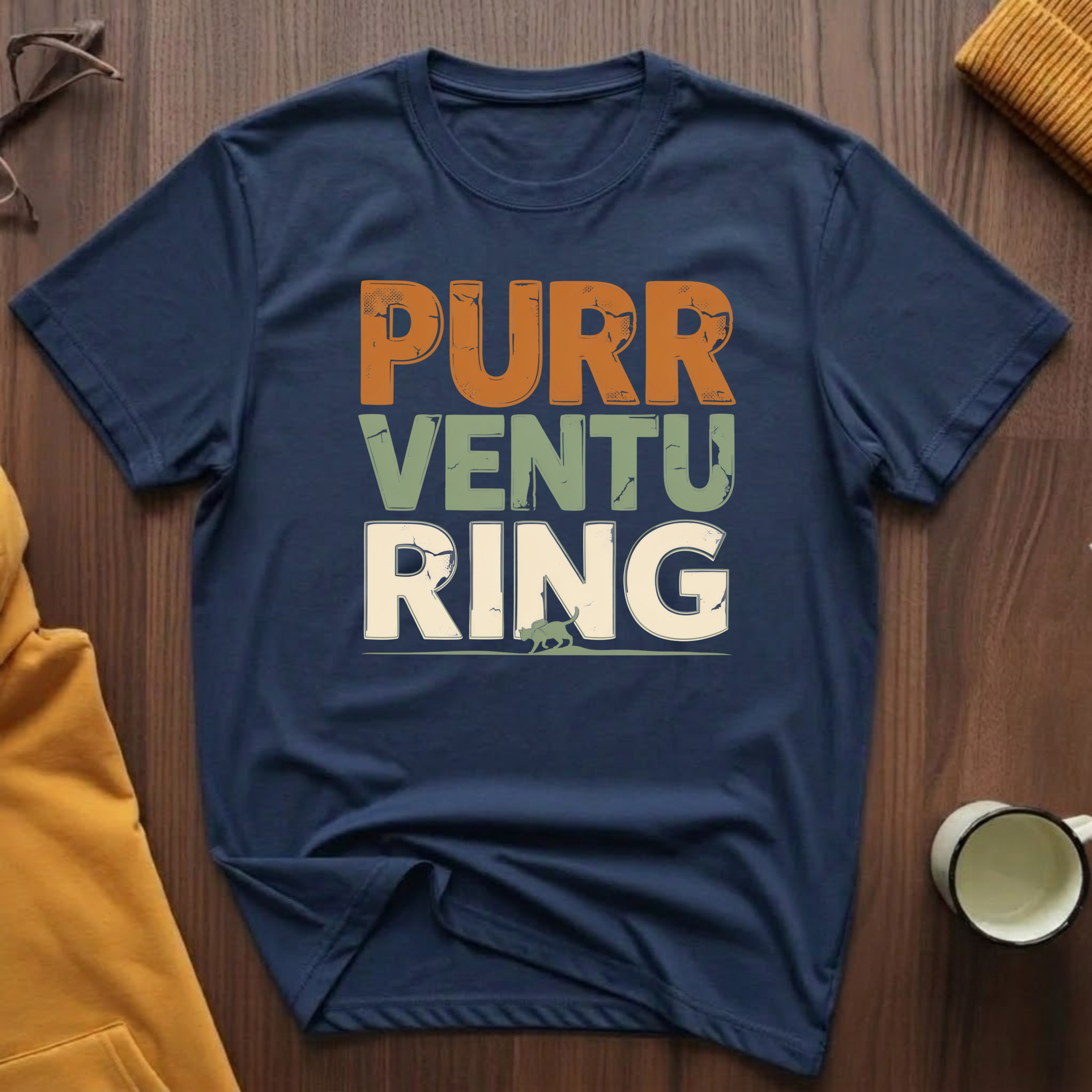Purrventuring T-Shirt