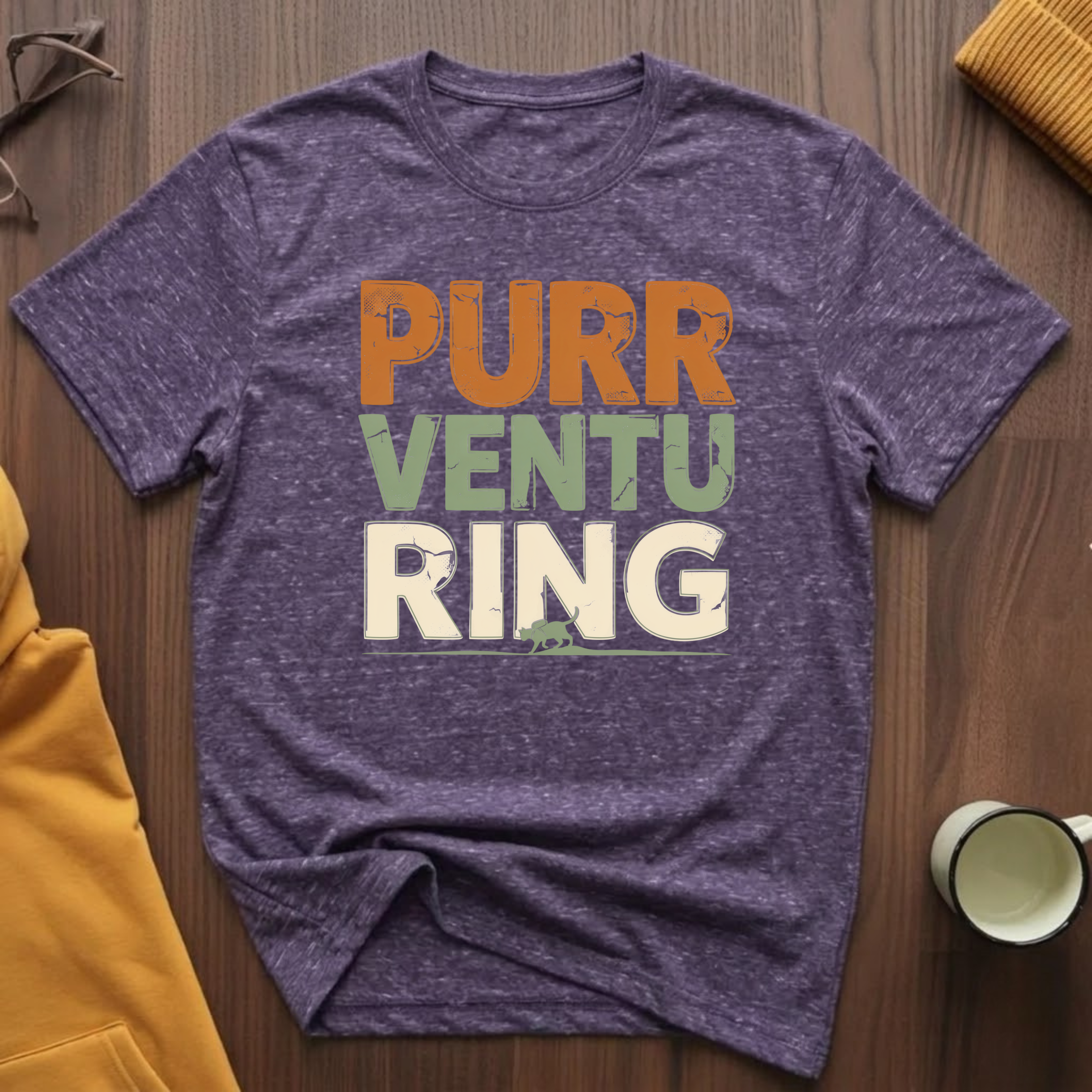 Purrventuring T-Shirt