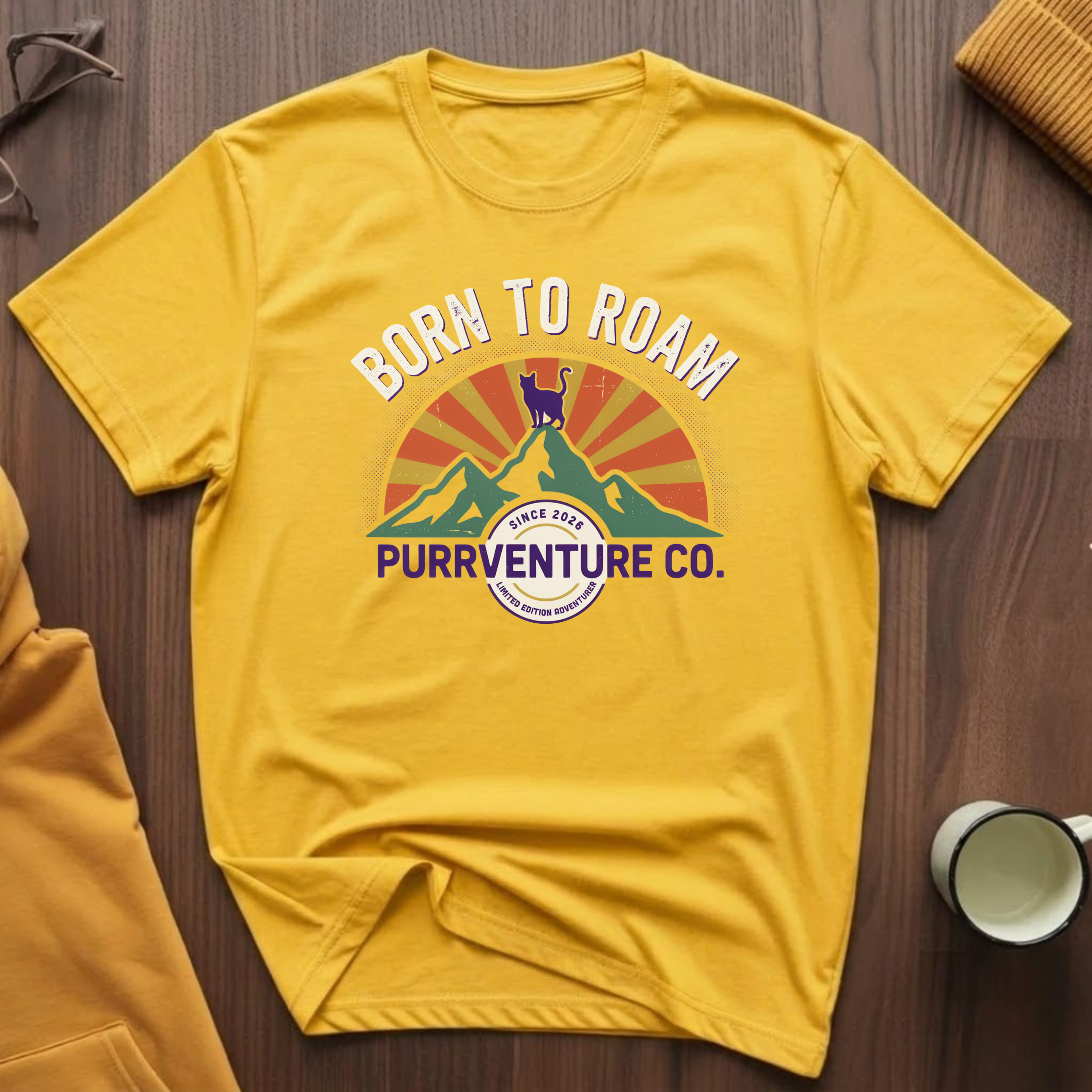 Born To Roam I T-Shirt