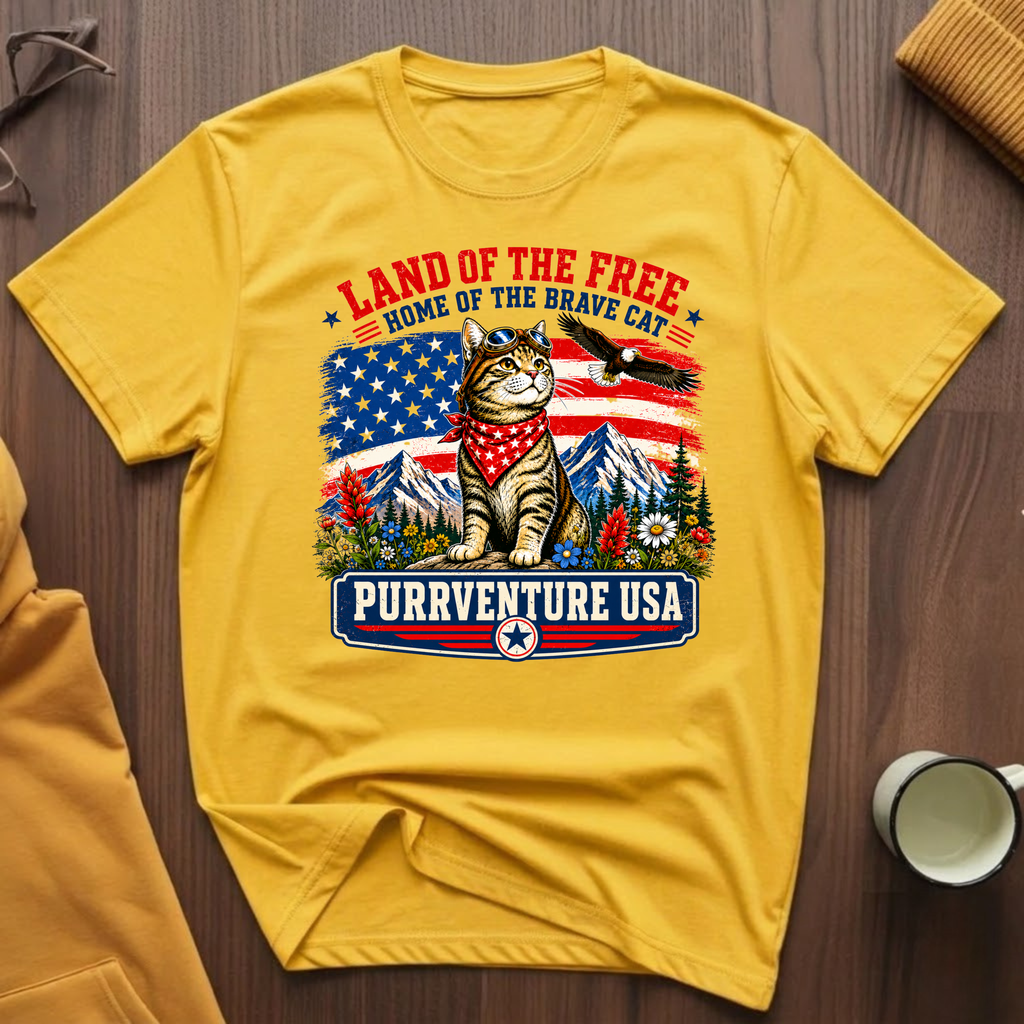 Purrventure USA T-Shirt