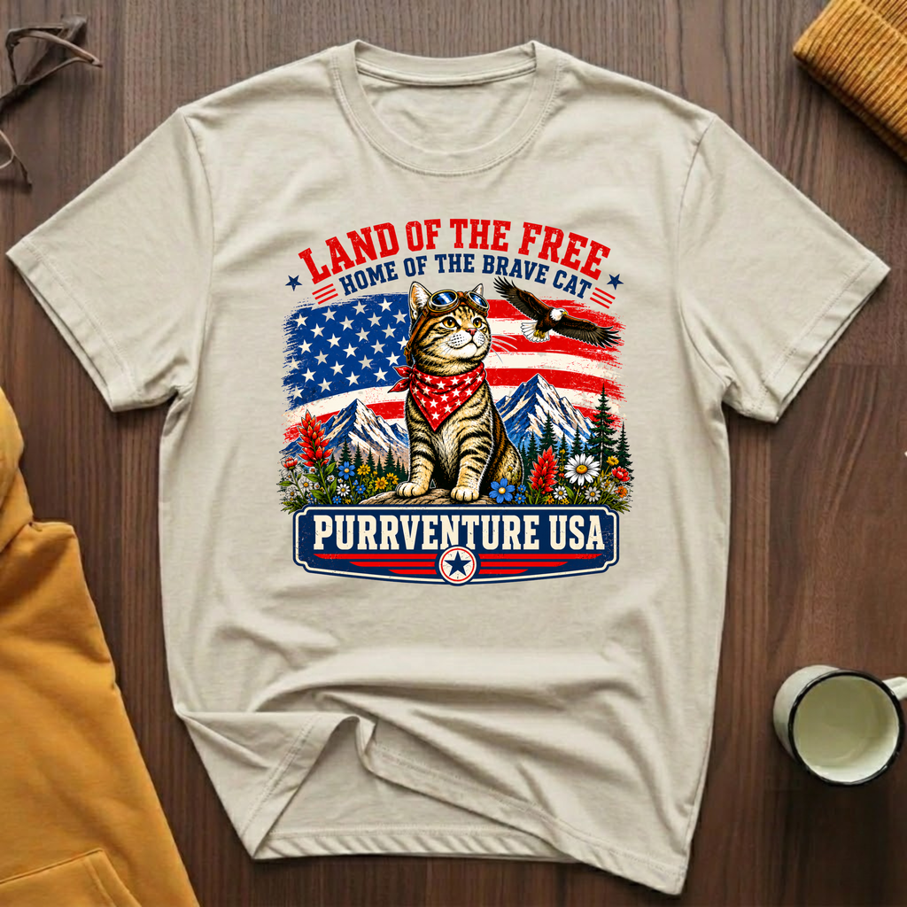 Purrventure USA T-Shirt