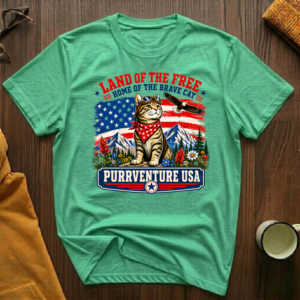 Purrventure USA T-Shirt