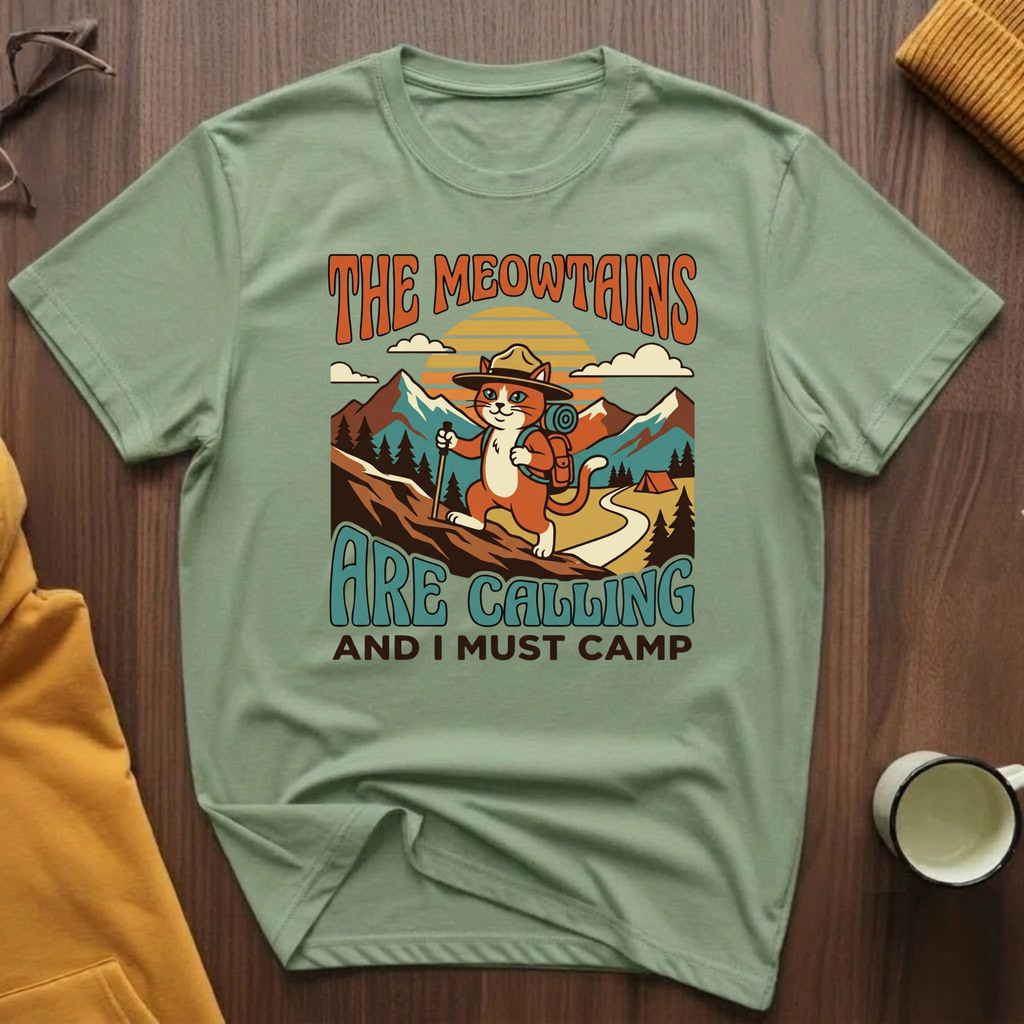 I Must Camp T-Shirt