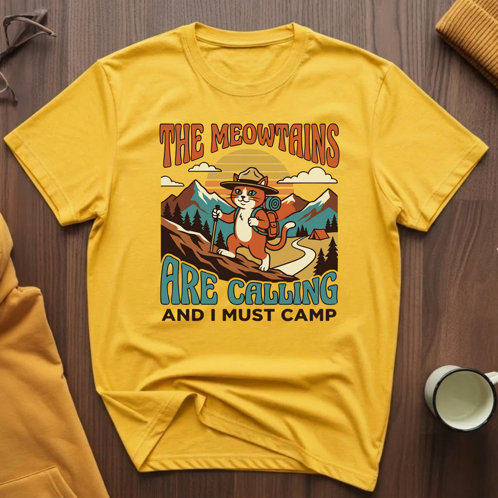 I Must Camp T-Shirt