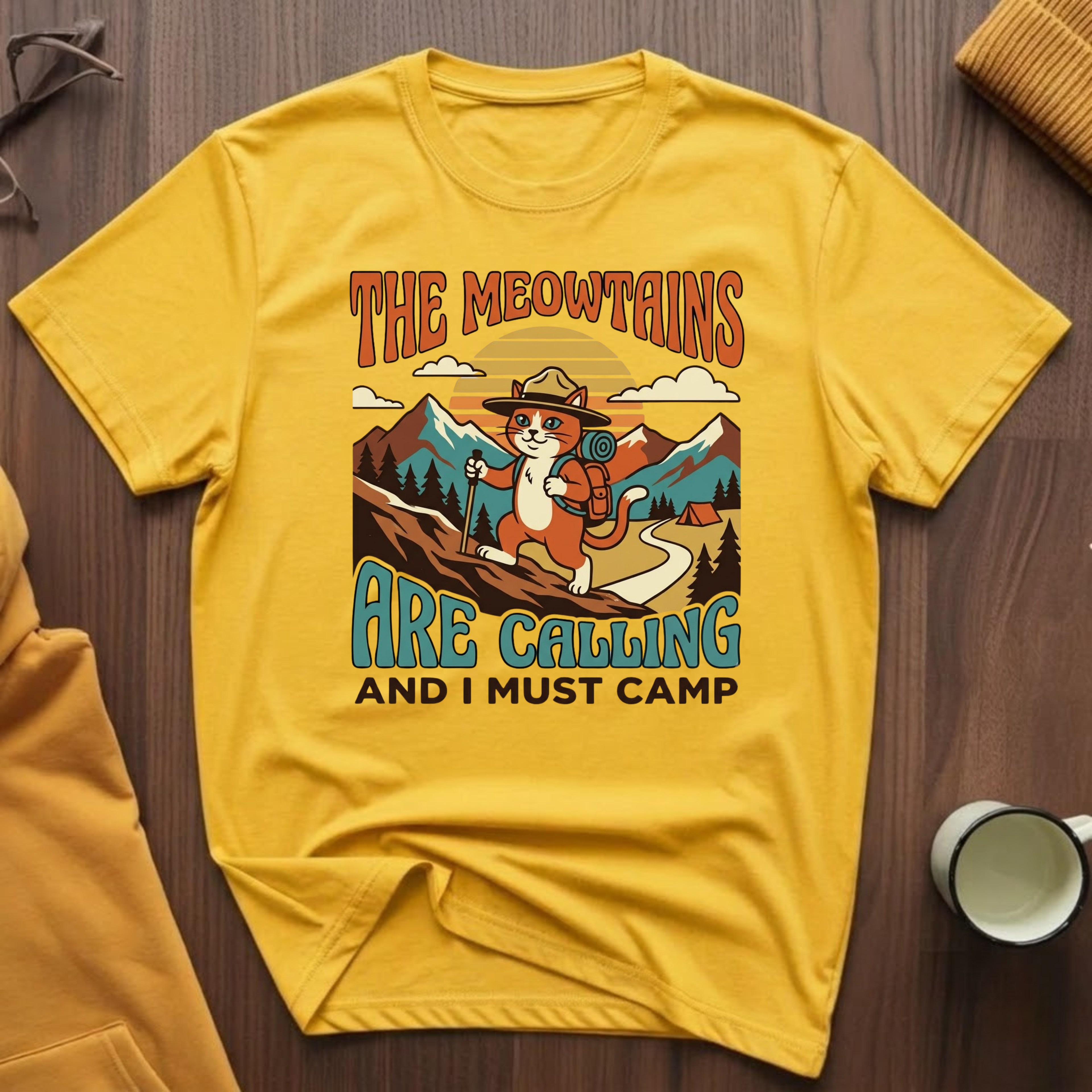 I Must Camp T-Shirt