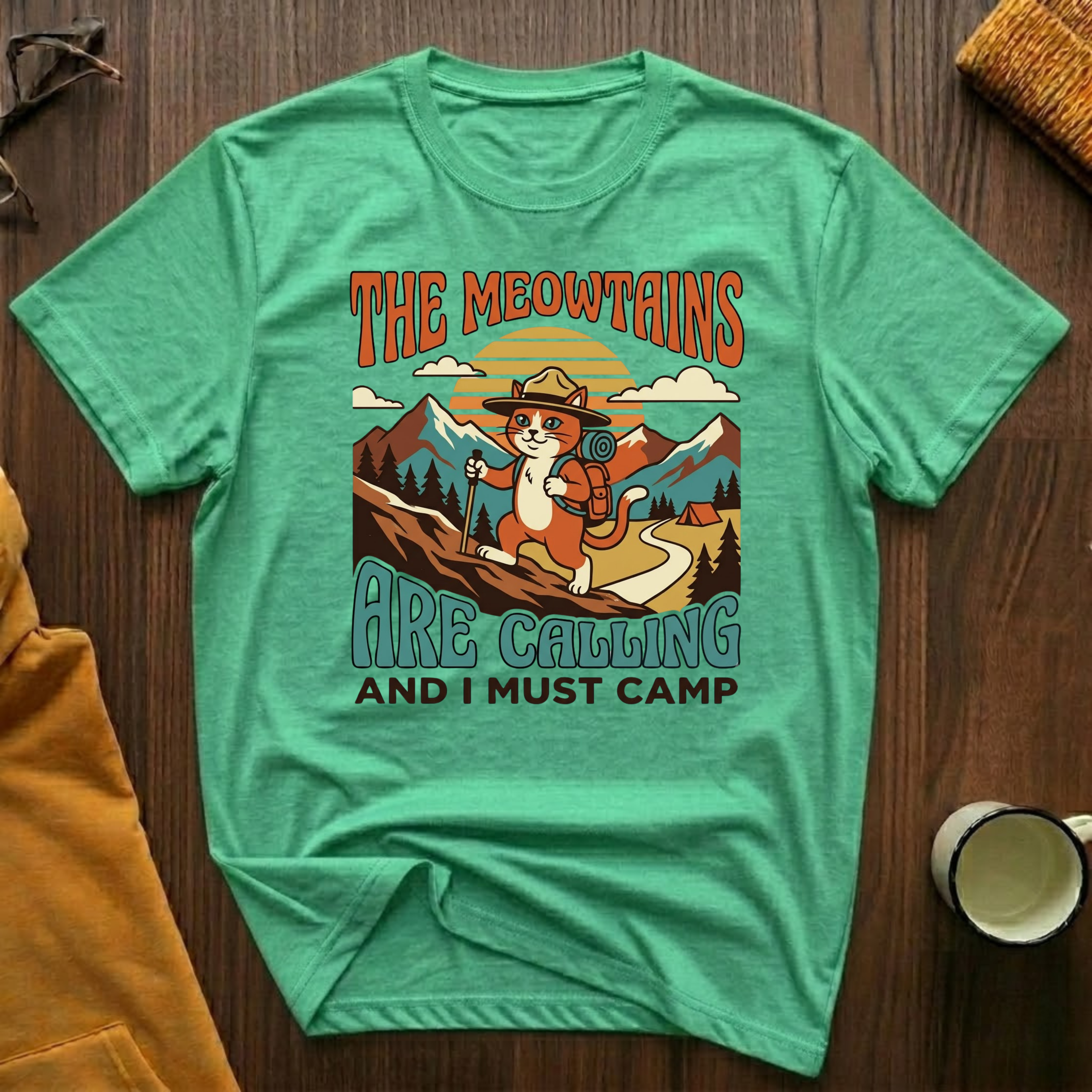 I Must Camp T-Shirt