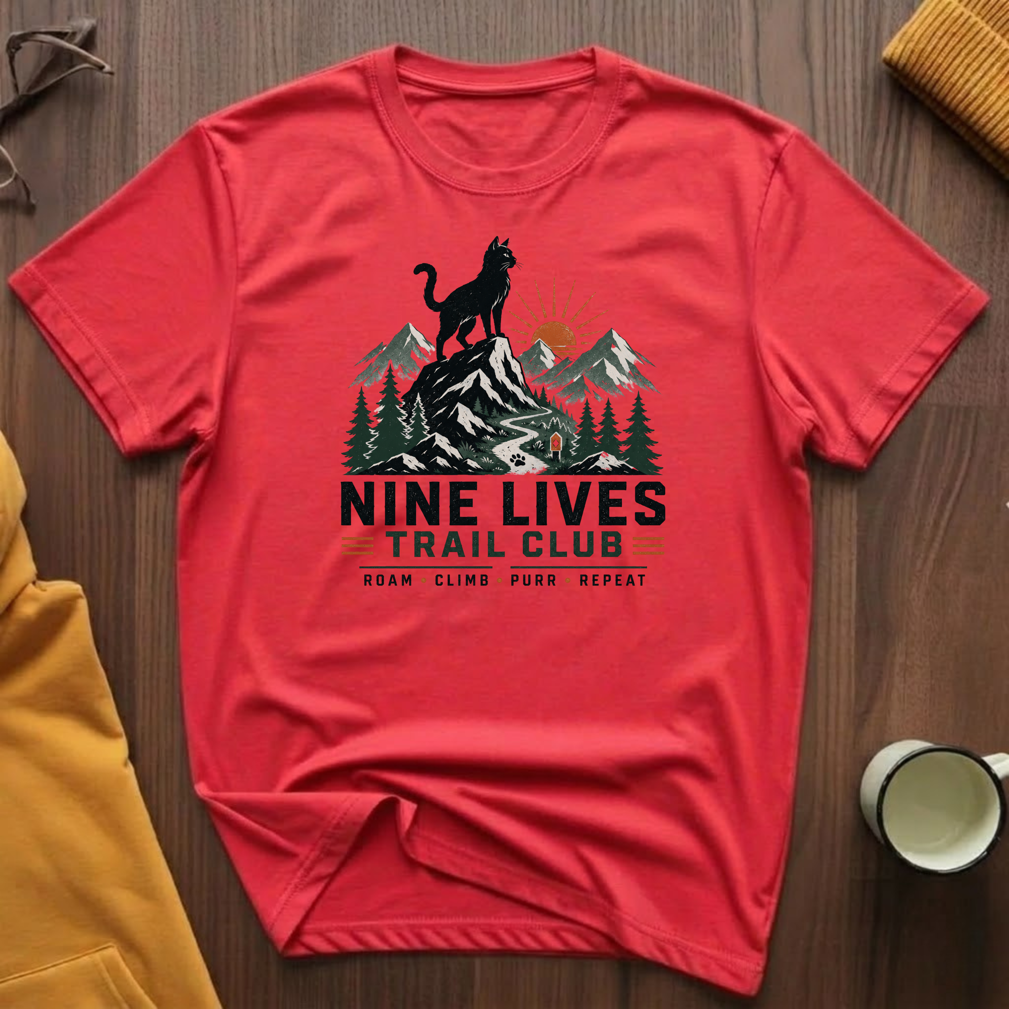 Nine Lives Trail Club T-Shirt