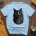 Moonlit Forest Cat T-Shirt