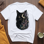 Moonlit Forest Cat T-Shirt