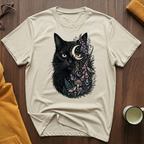 Moonlit Forest Cat T-Shirt