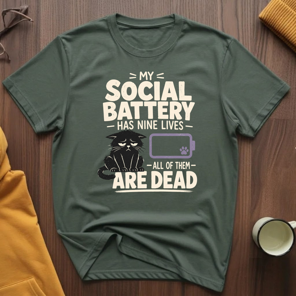 Social Battery T-Shirt