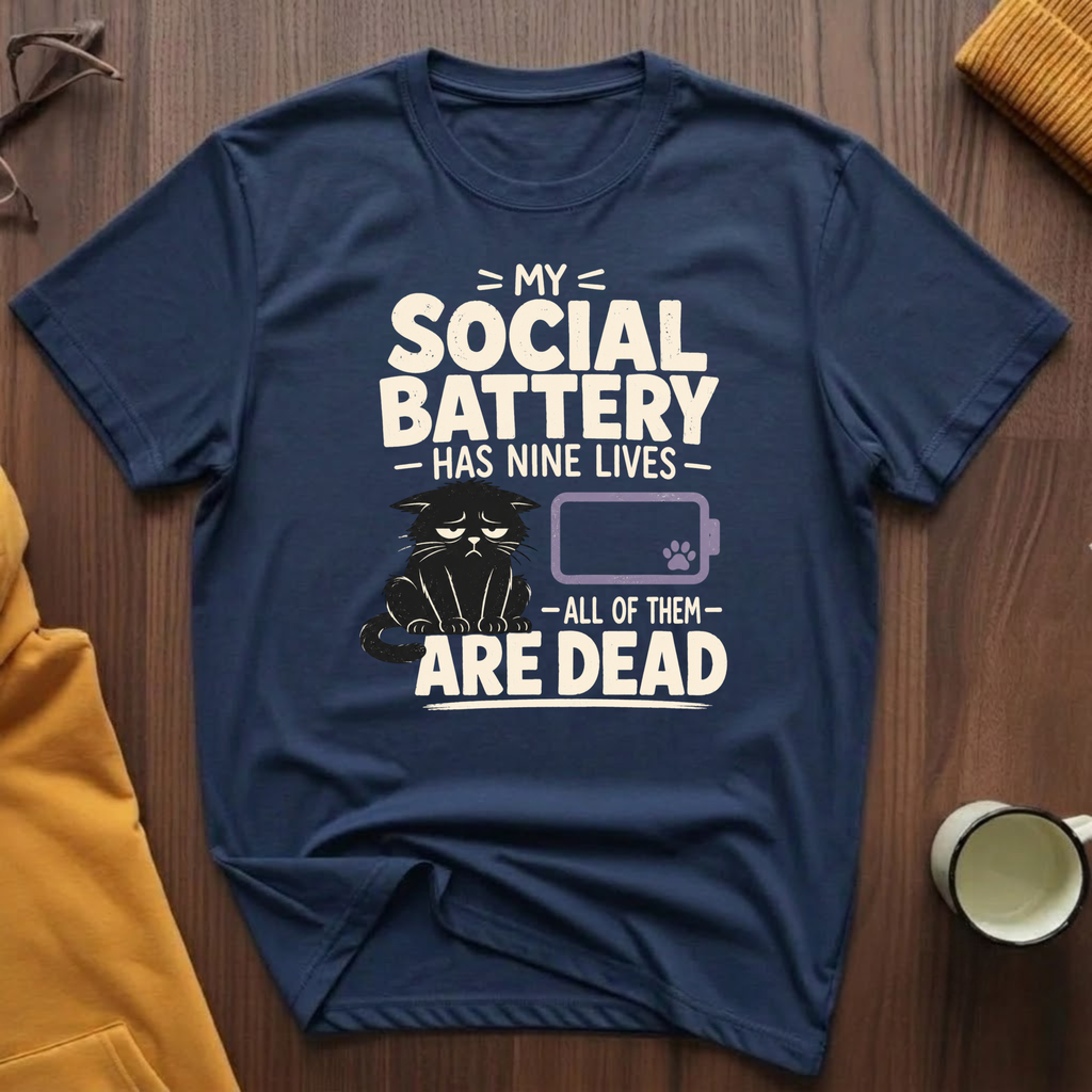 Social Battery T-Shirt