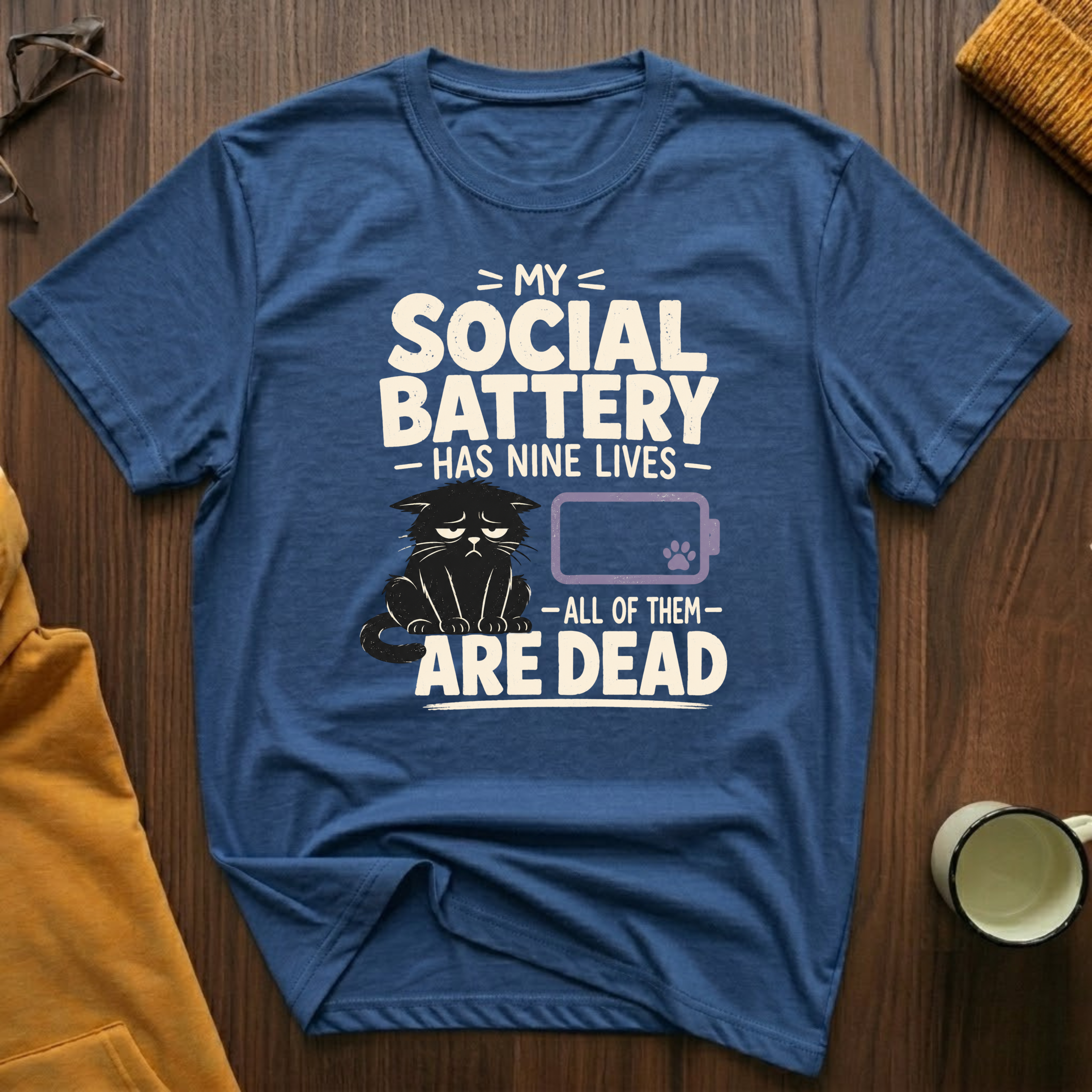 Social Battery T-Shirt