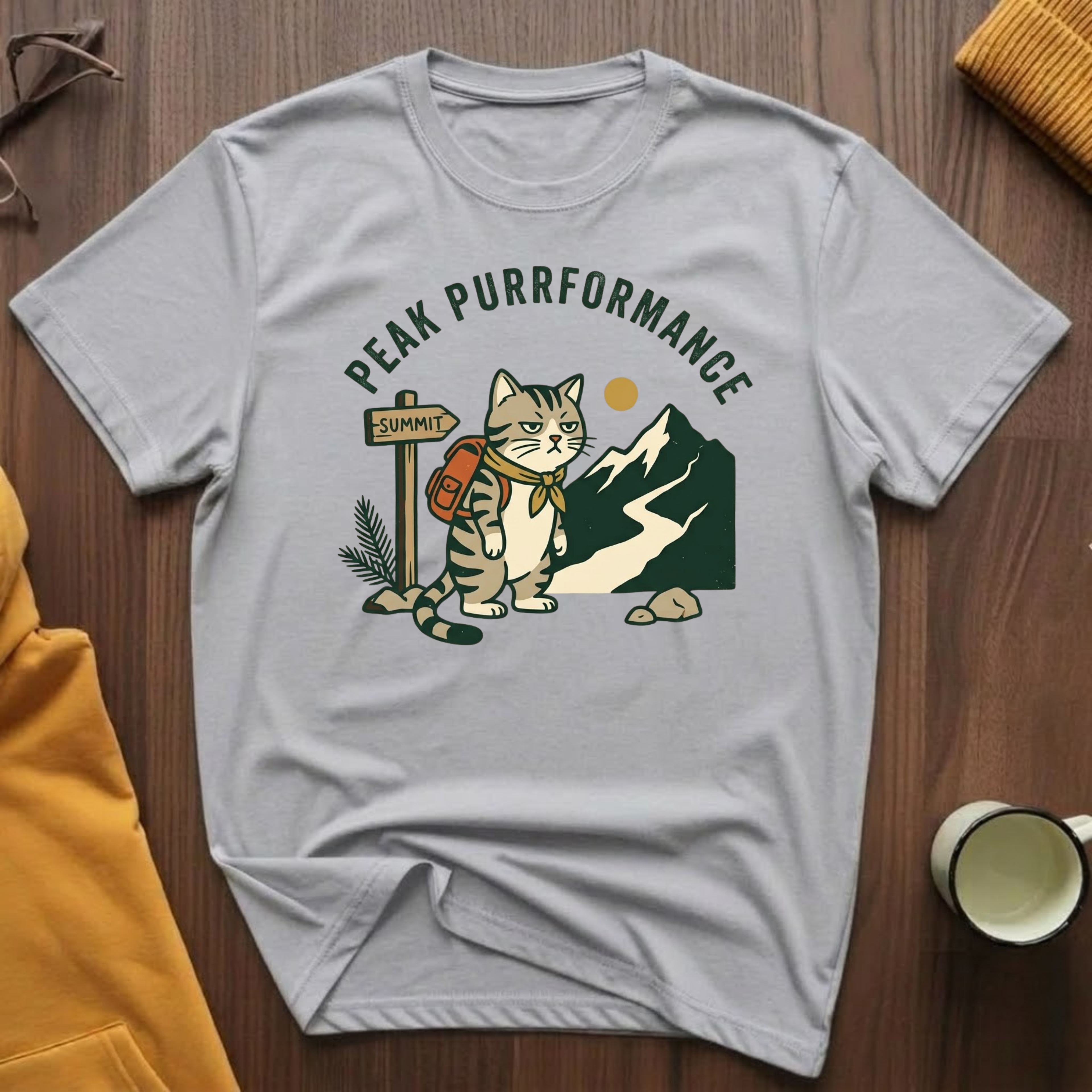 Peak Purrformance T-Shirt