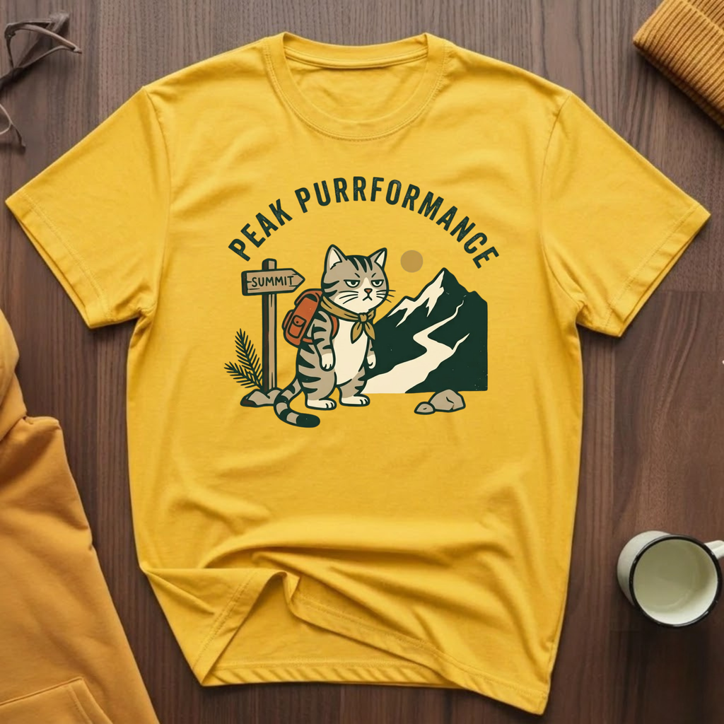Peak Purrformance T-Shirt