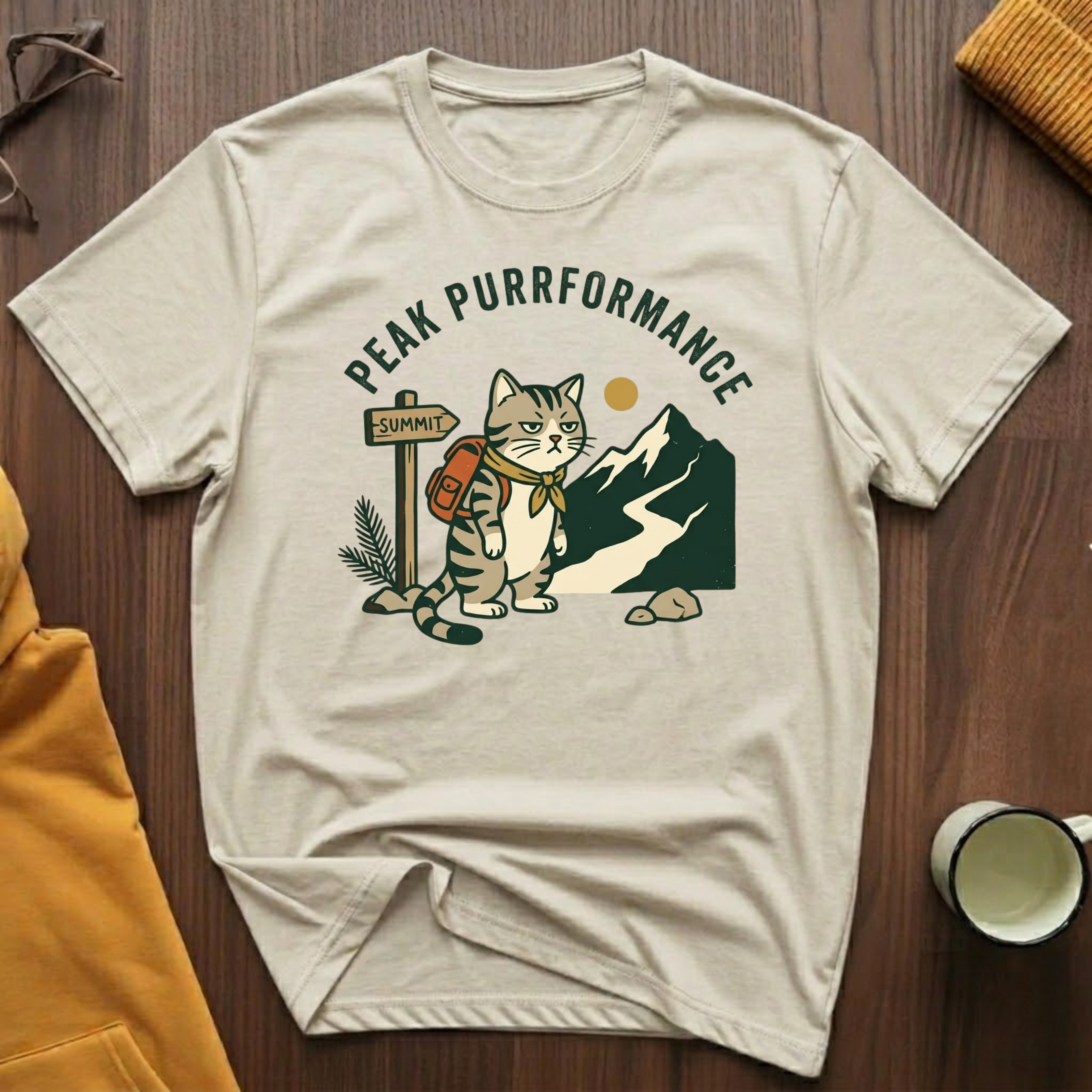 Peak Purrformance T-Shirt