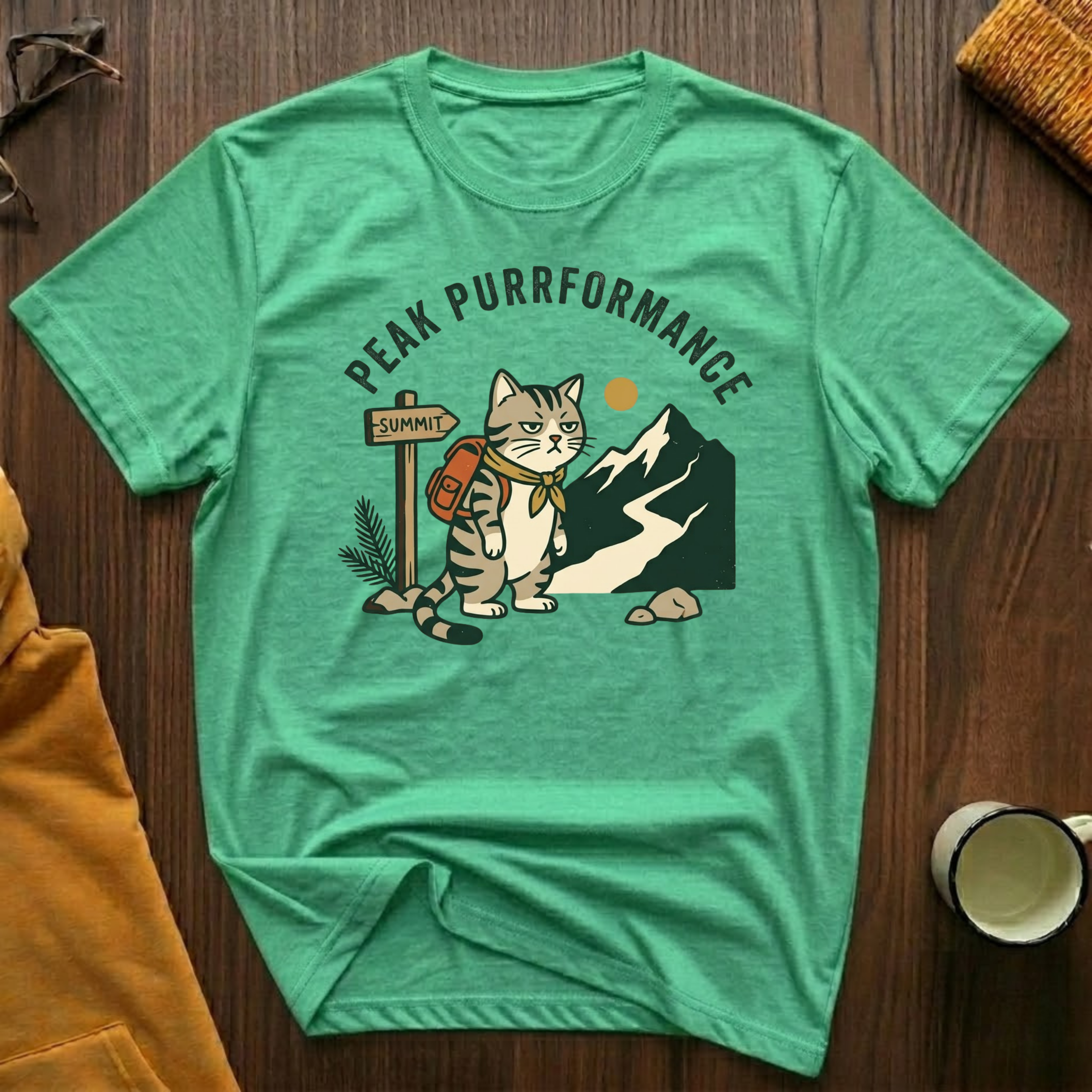 Peak Purrformance T-Shirt