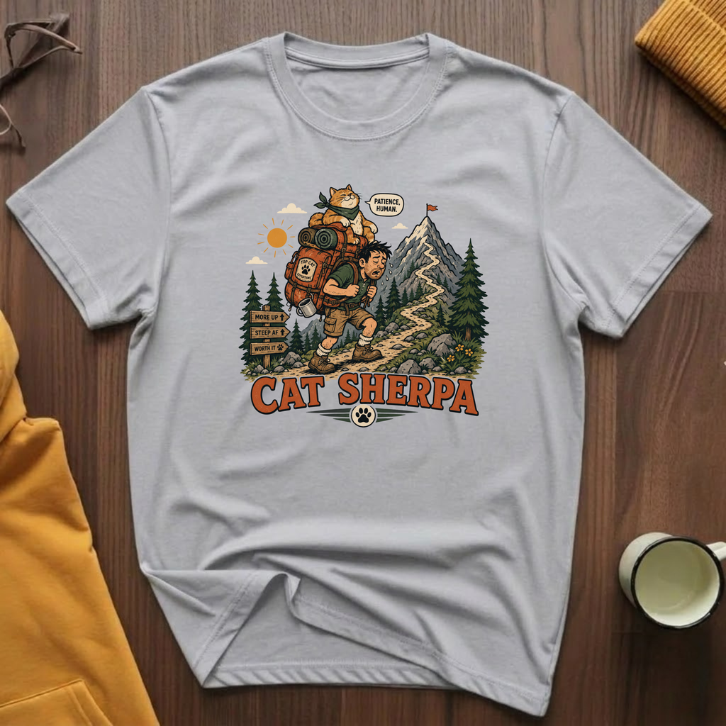 Cat Sherpa T-Shirt