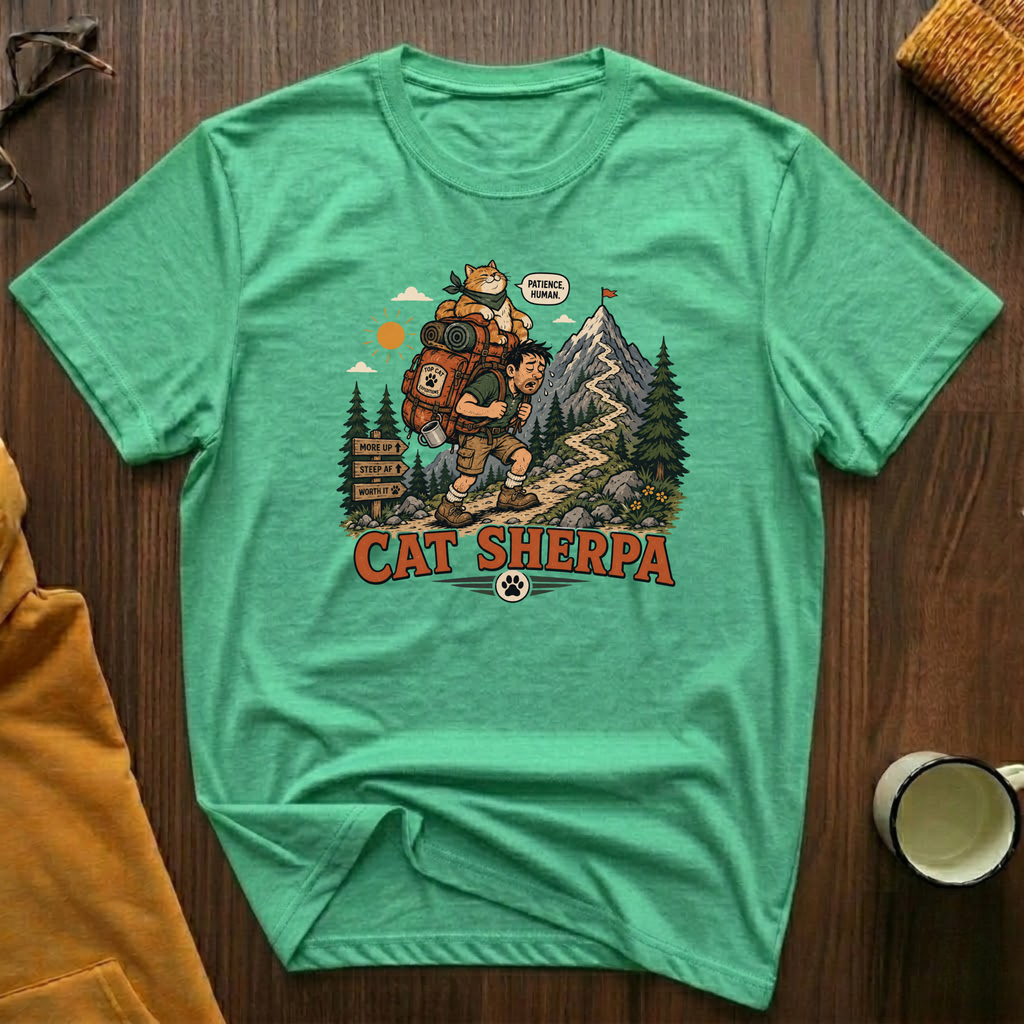 Cat Sherpa T-Shirt