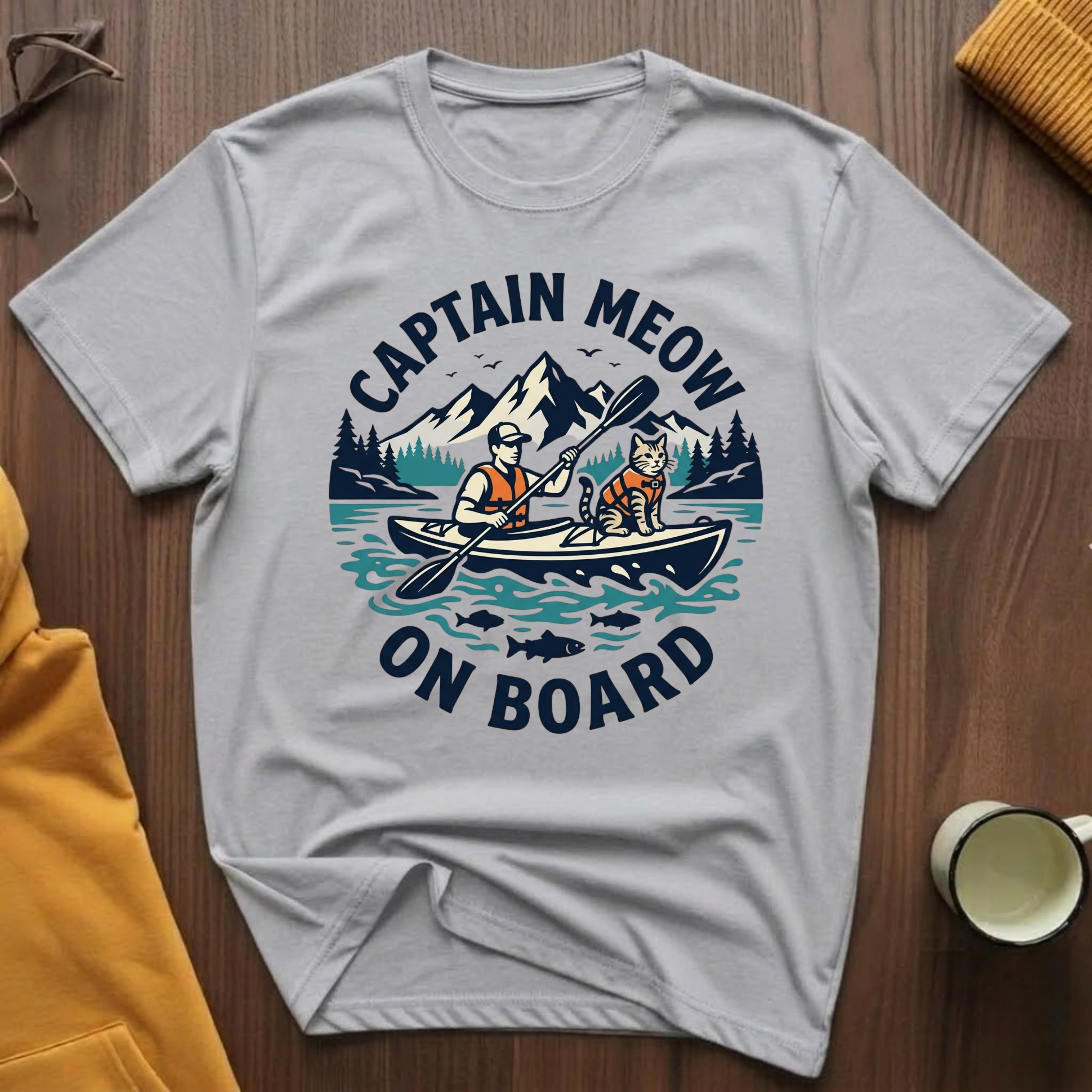 Captain Meow T-Shirt