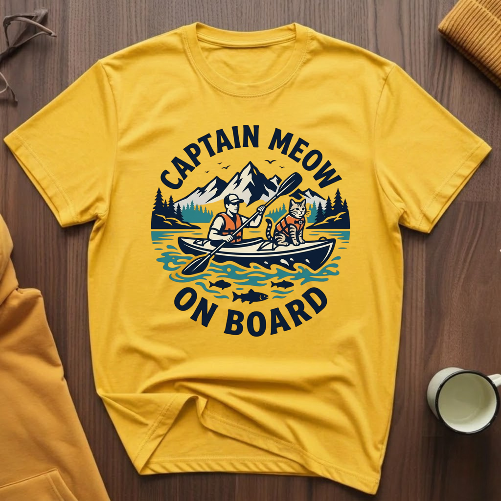 Captain Meow T-Shirt